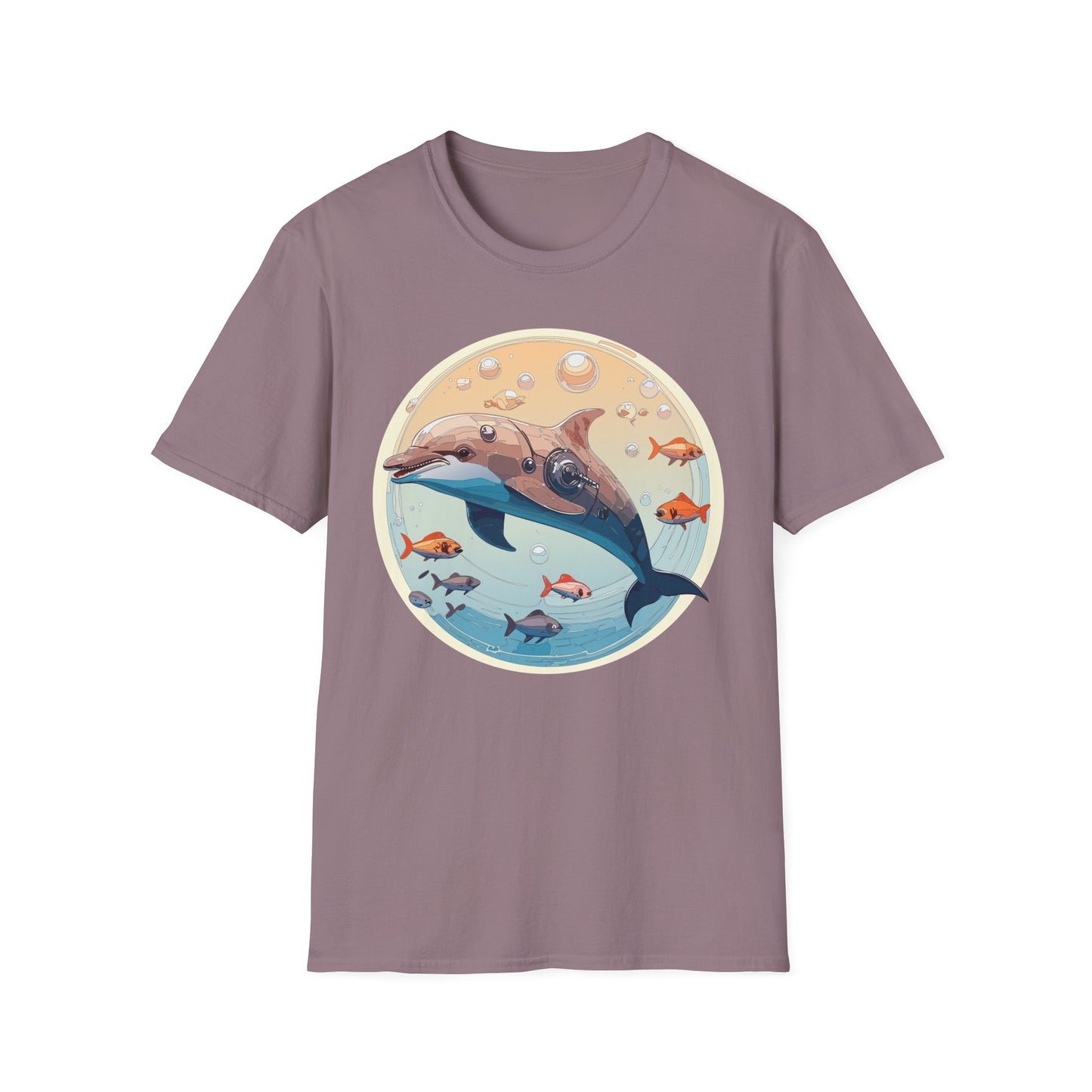 Dolphin Shirts, Shirt with Dolphin, Fish Tee Shirt, Animal Shirt