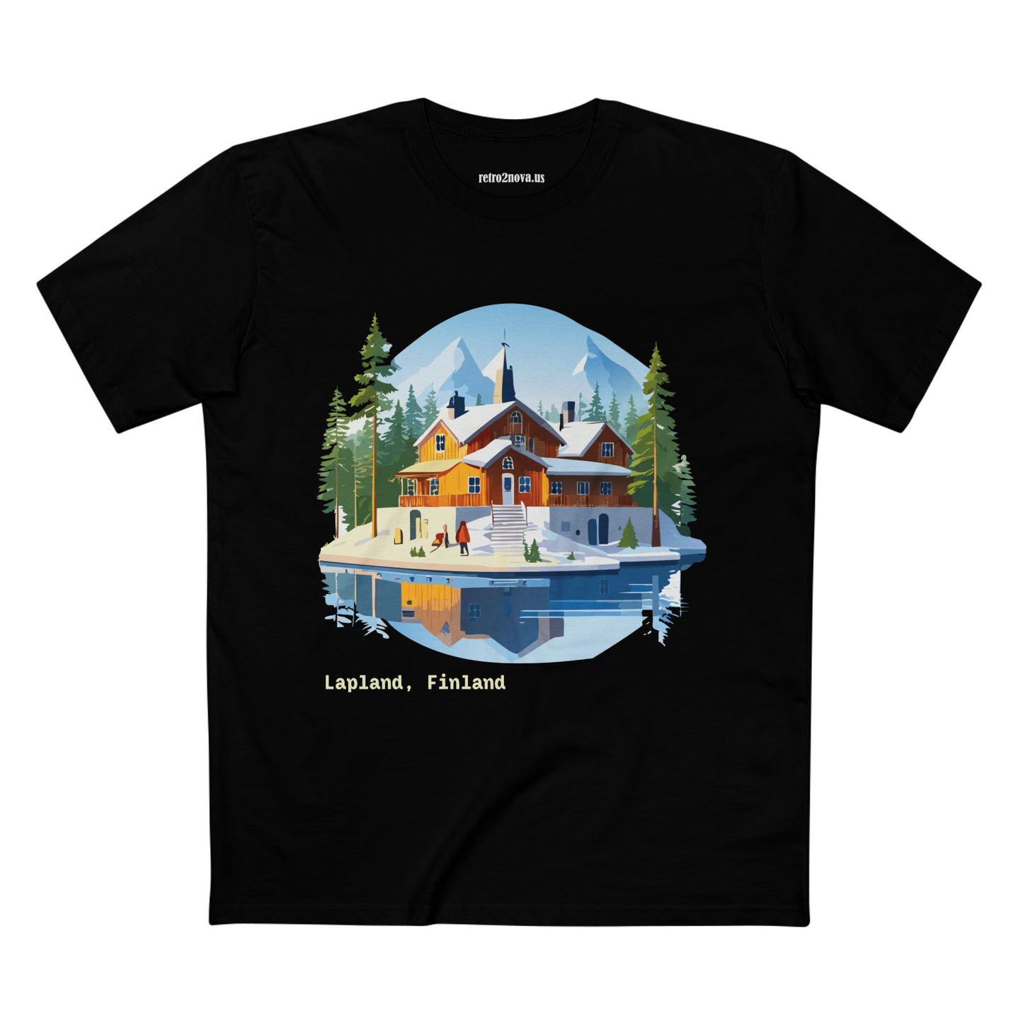 Travel Shirt, Tourist Shirt, Lapland Shirt - retro2nova