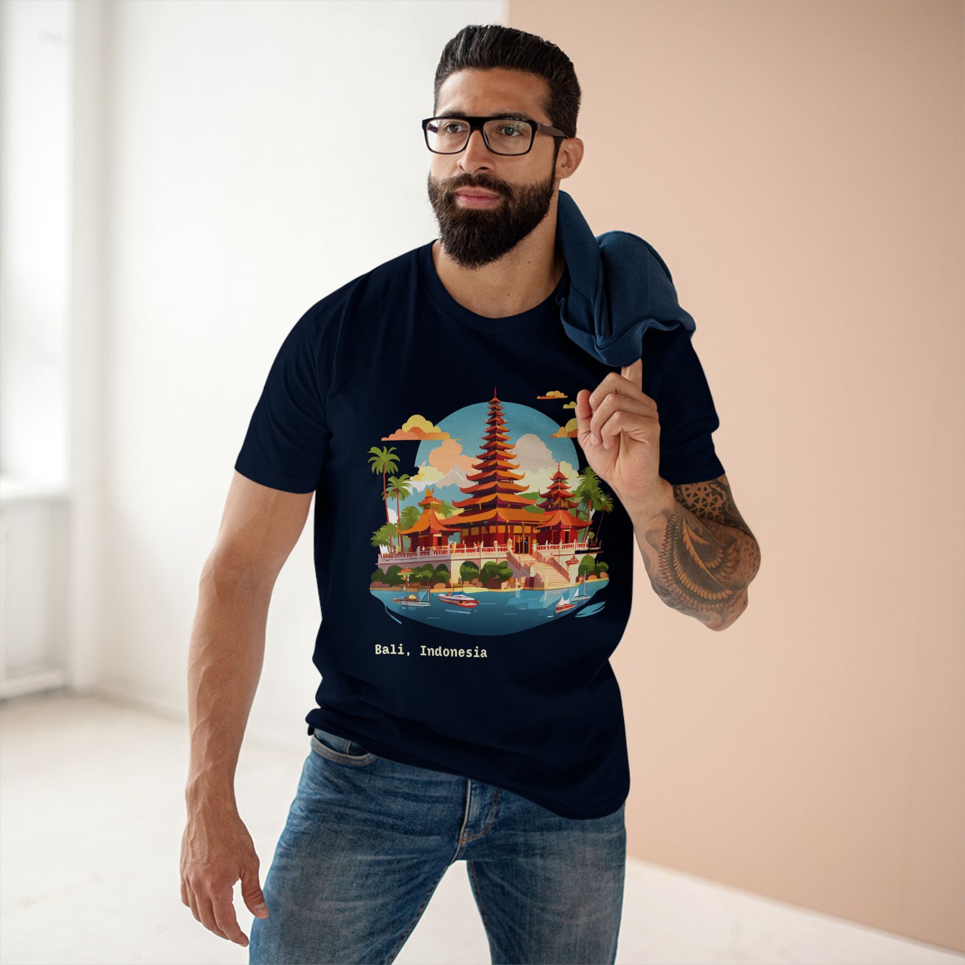 Travel Shirt, Tourist Shirt, Bali Shirt - retro2nova
