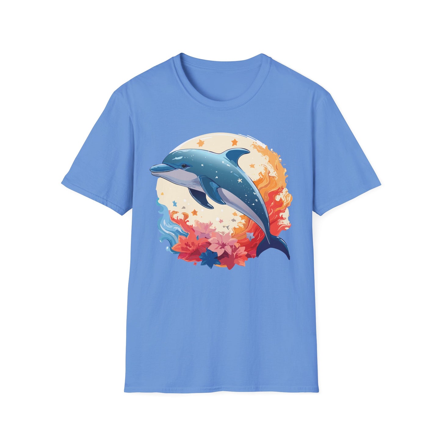Dolphin Shirts, Shirt with Dolphin, Fish Tee Shirt, Animal Shirt