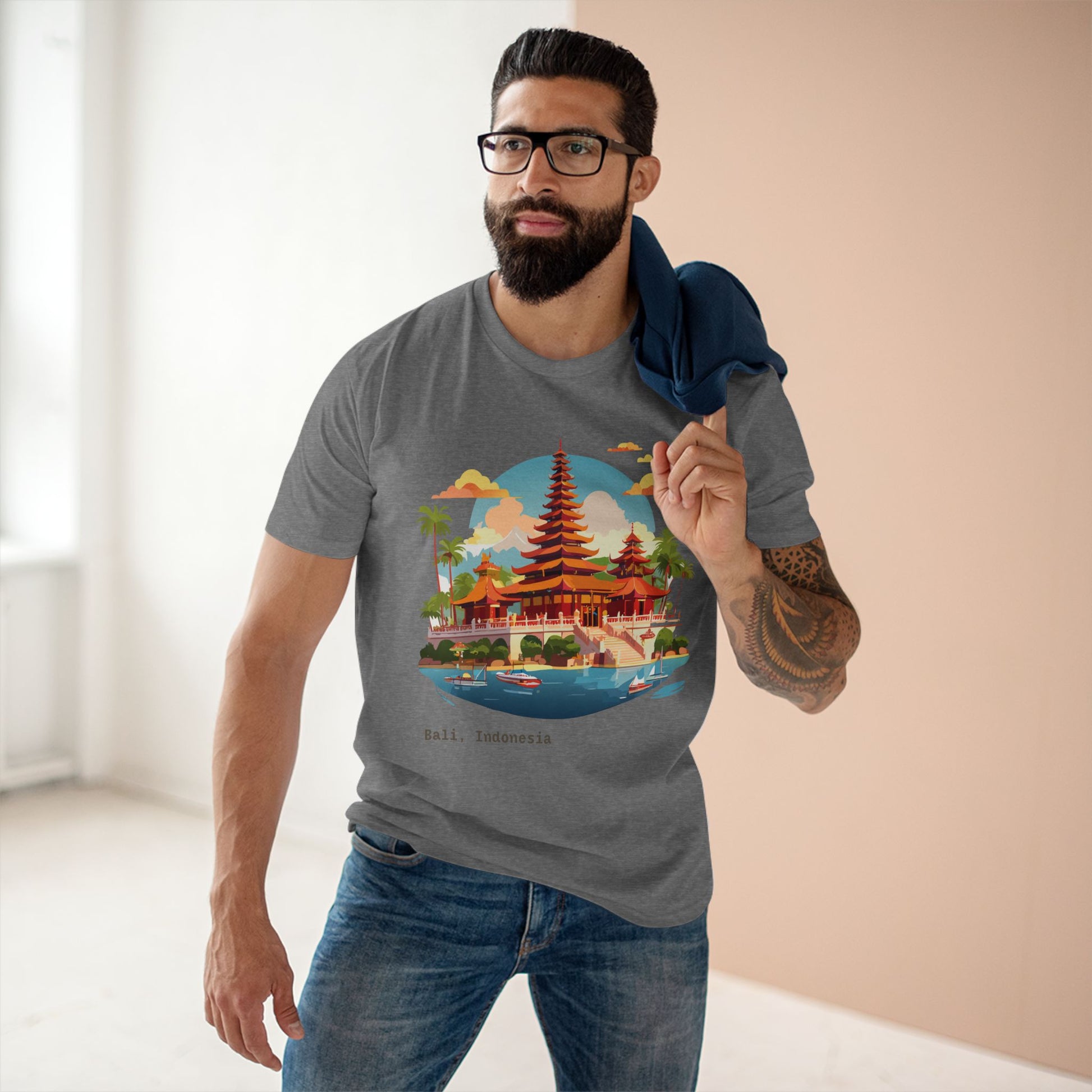 Travel Shirt, Tourist Shirt, Bali Shirt - retro2nova