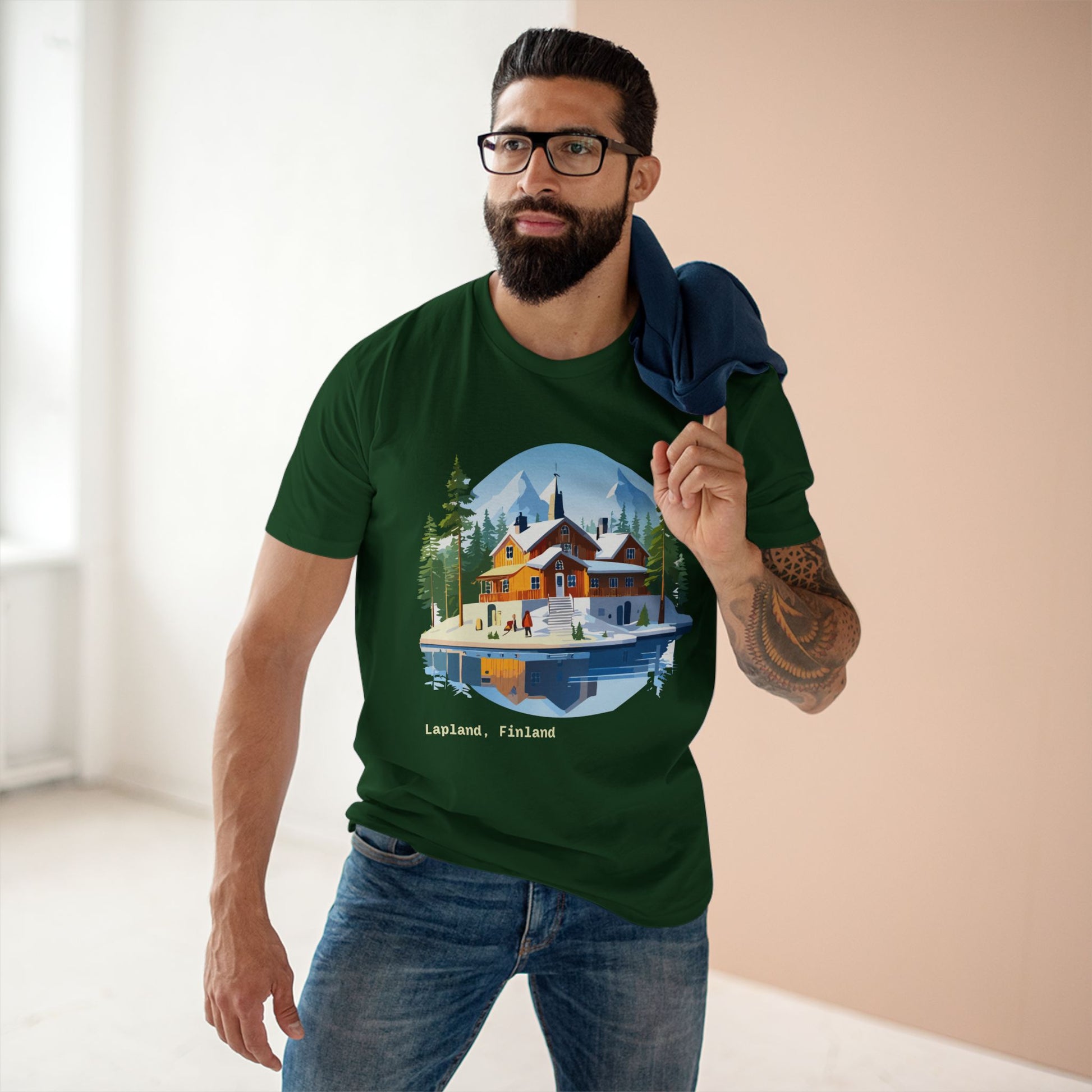 Travel Shirt, Tourist Shirt, Lapland Shirt - retro2nova
