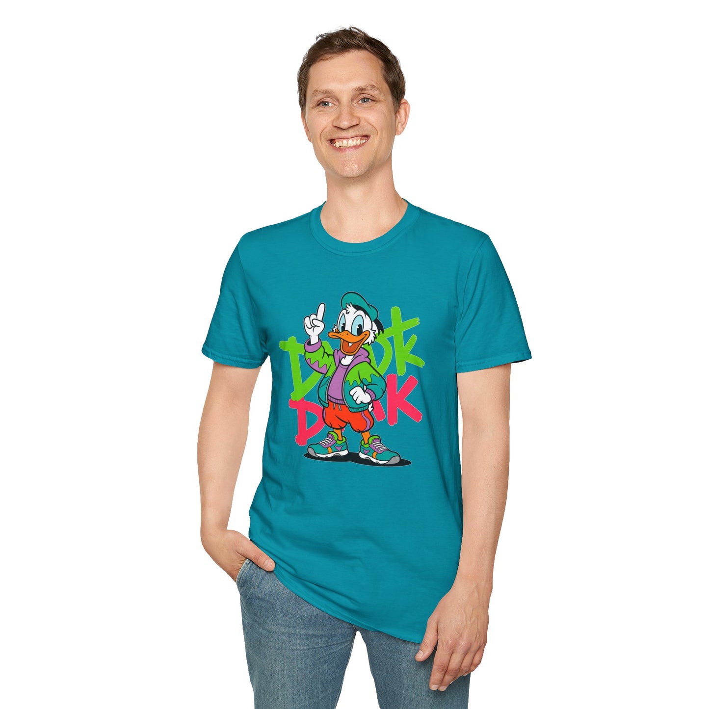 Gildan Softstyle 64000 Unisex Cartoon Animation T Shirt With Funny Animals Tee Apparel