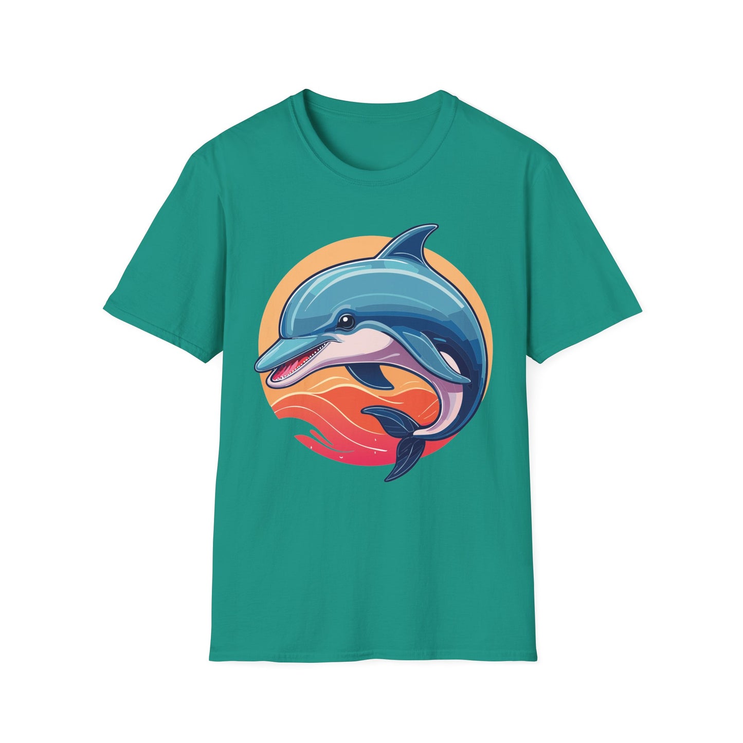 Dolphin Shirts, Shirt with Dolphin, Fish Tee Shirt, Animal Shirt
