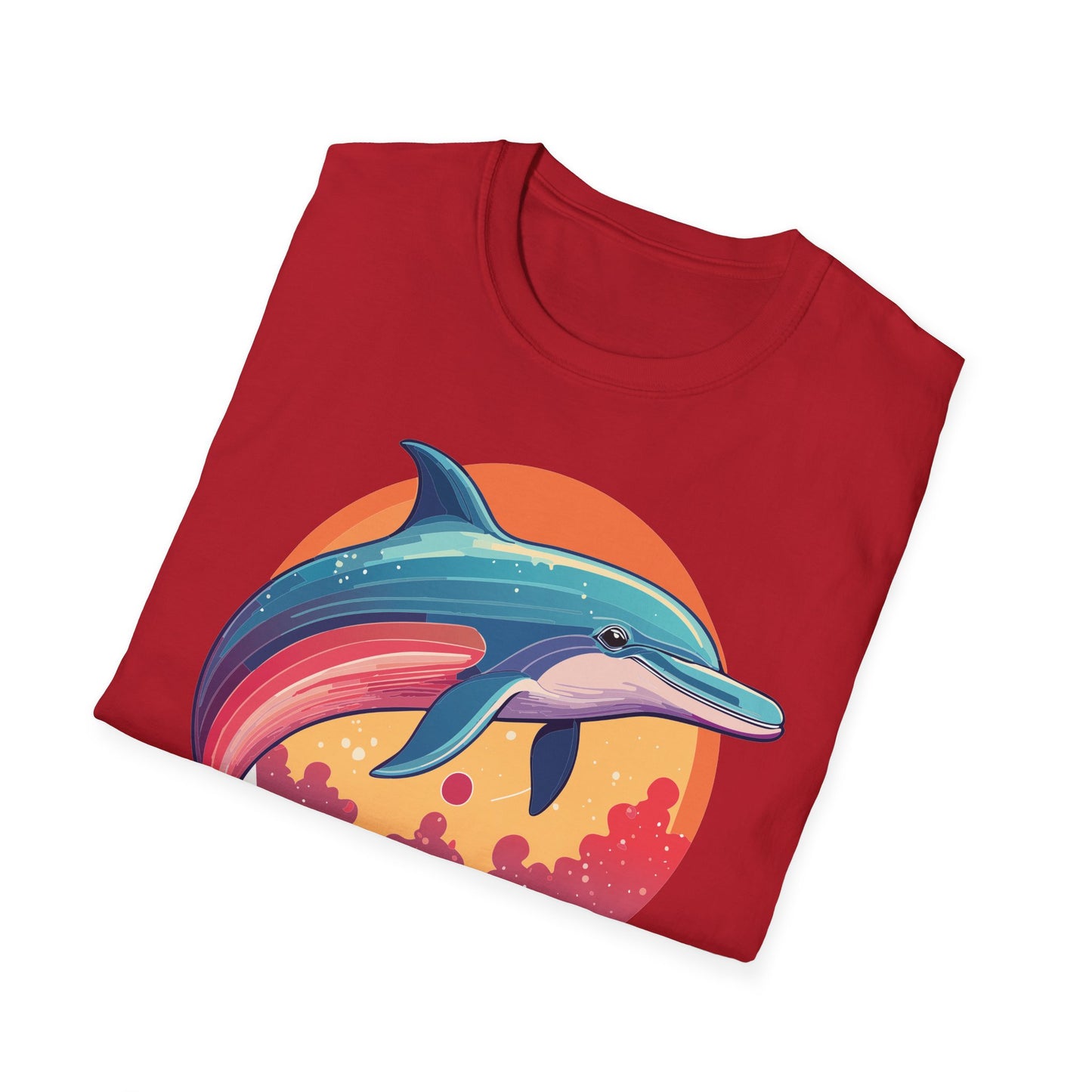 Dolphin Shirts, Shirt with Dolphin, Fish Tee Shirt, Animal Shirt