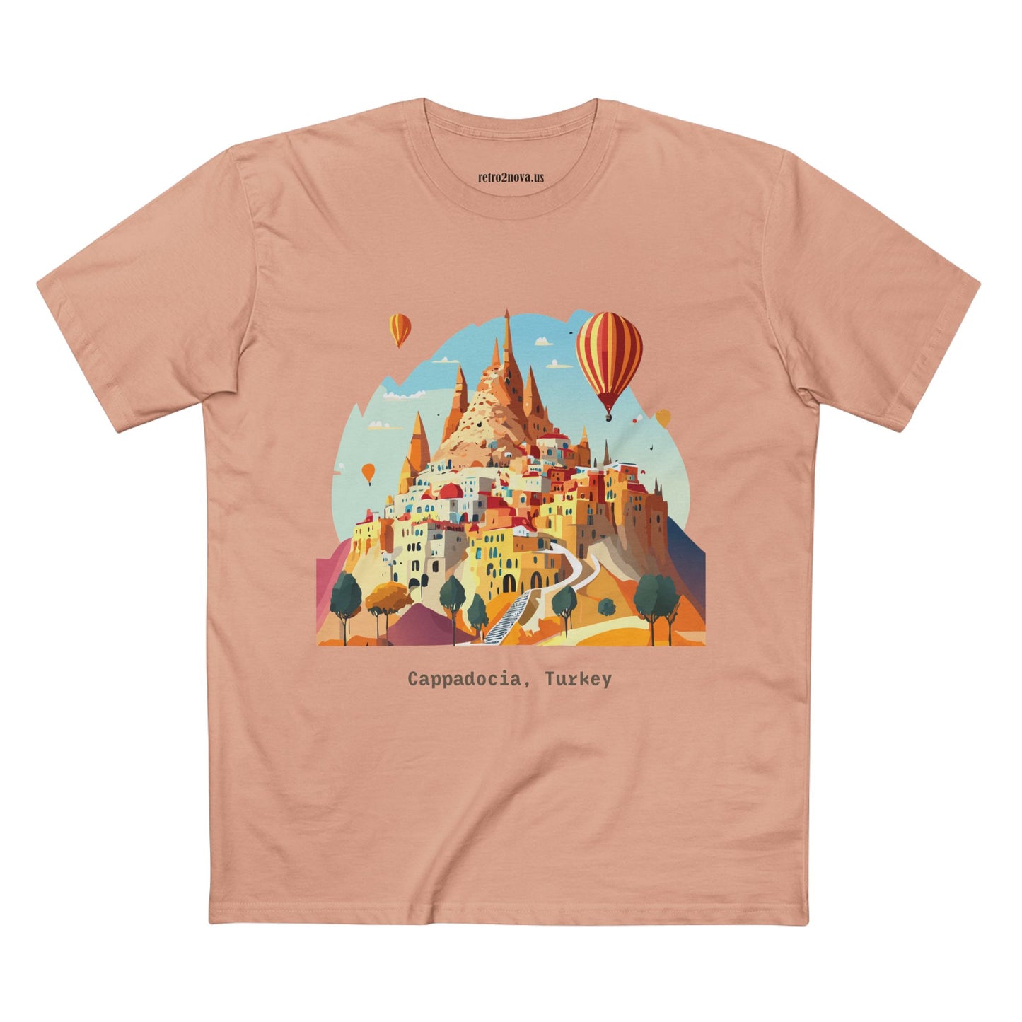 Travel Shirt, Tourist Shirt, Cappadocia Shirt - retro2nova