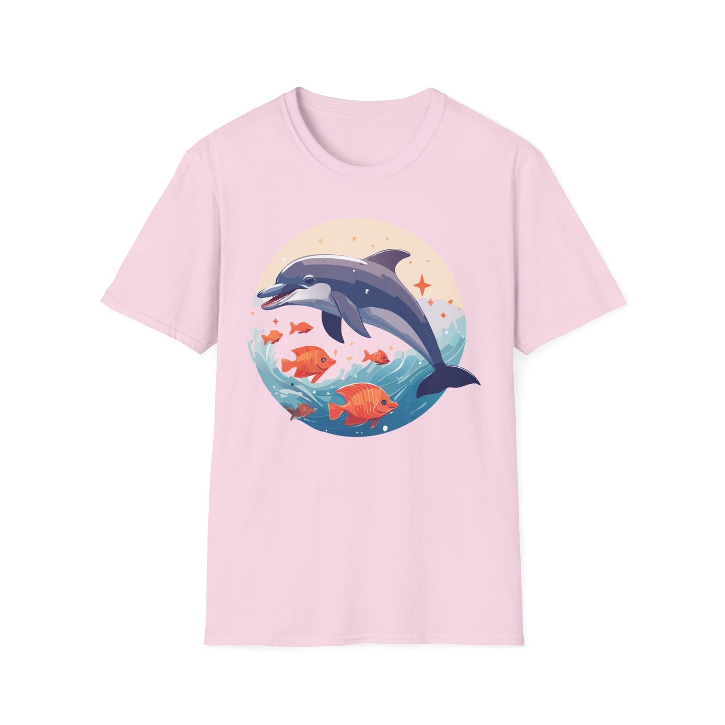 Dolphin Shirts, Shirt with Dolphin, Fish Tee Shirt, Animal Shirt