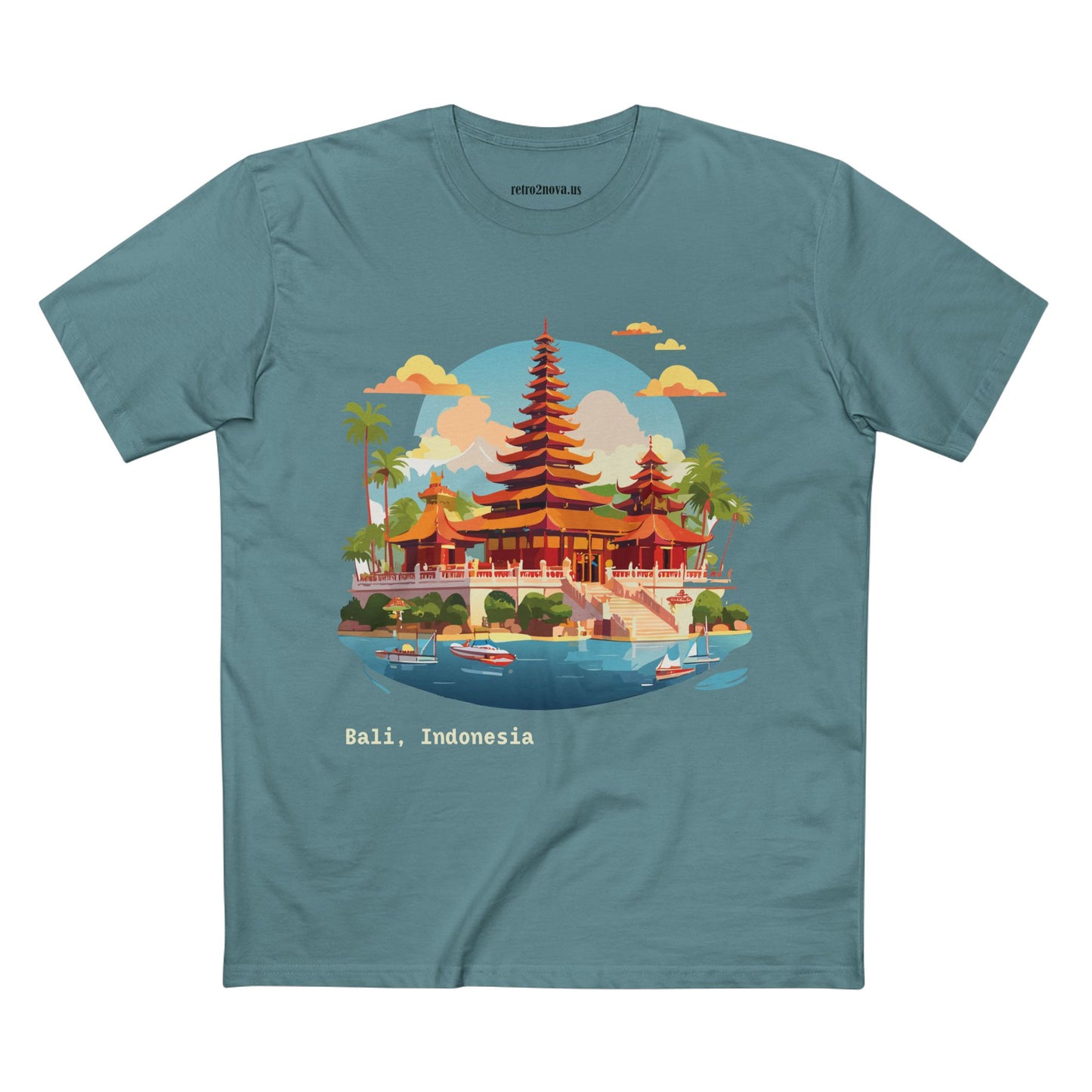 Travel Shirt, Tourist Shirt, Bali Shirt - retro2nova