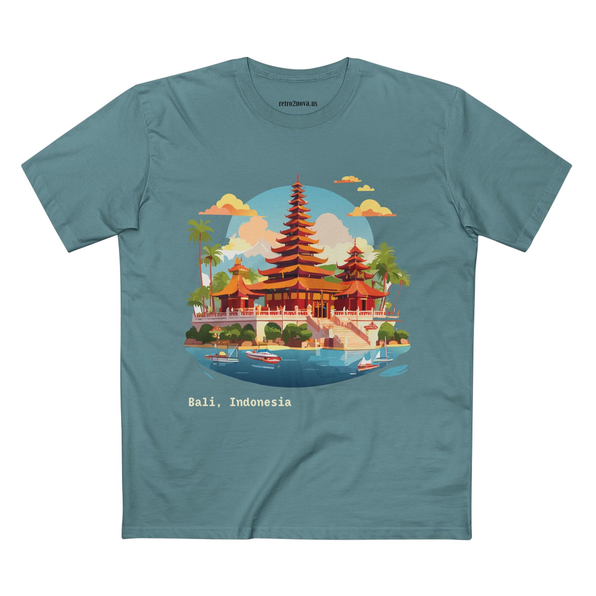 Travel Shirt, Tourist Shirt, Bali Shirt - retro2nova