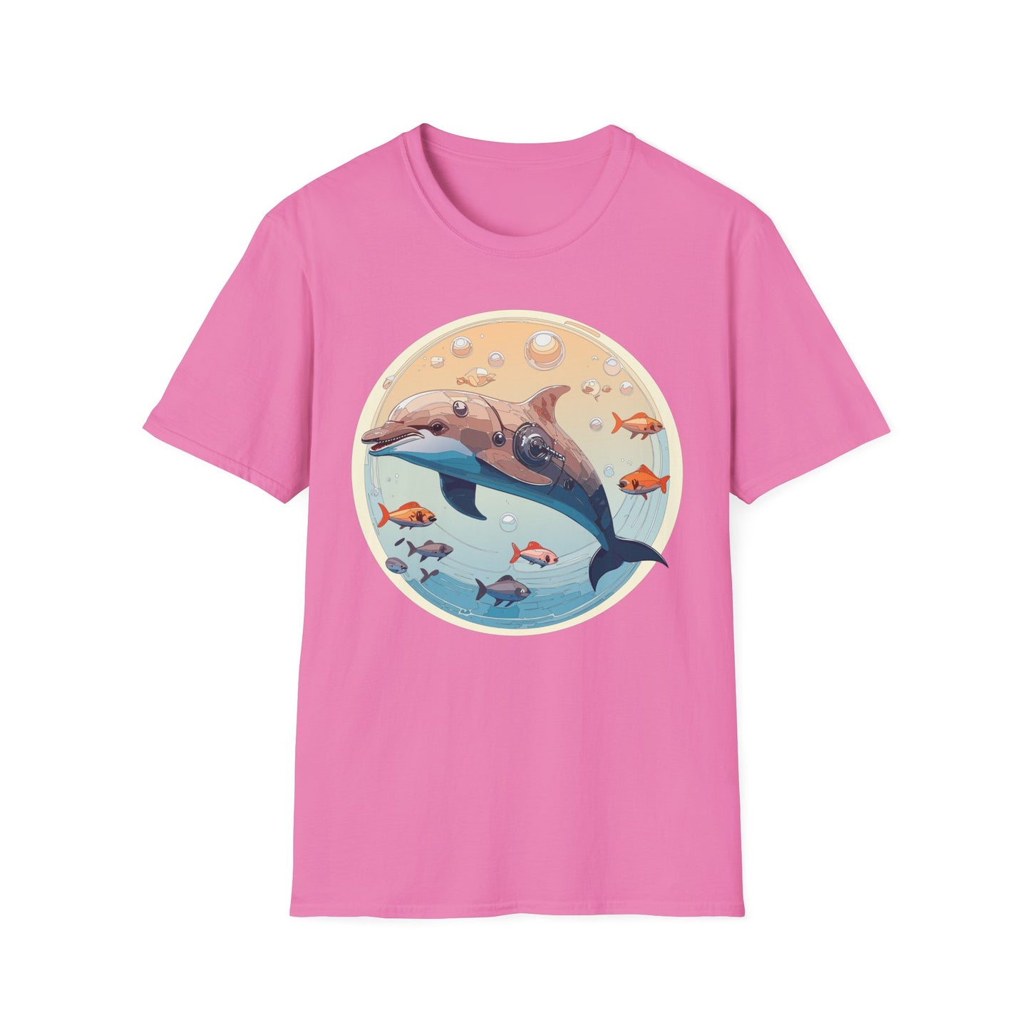 Dolphin Shirts, Shirt with Dolphin, Fish Tee Shirt, Animal Shirt