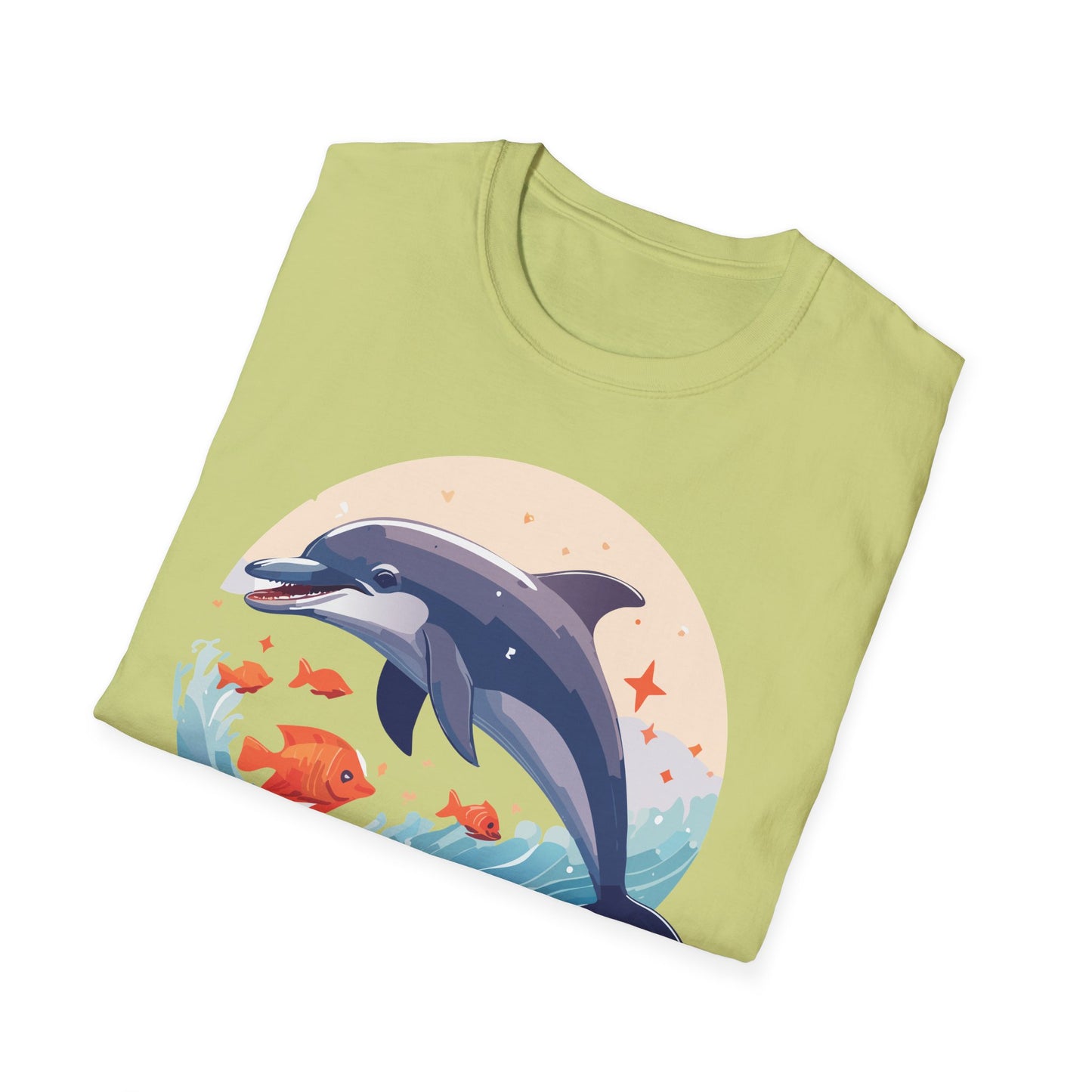 Dolphin Shirts, Shirt with Dolphin, Fish Tee Shirt, Animal Shirt