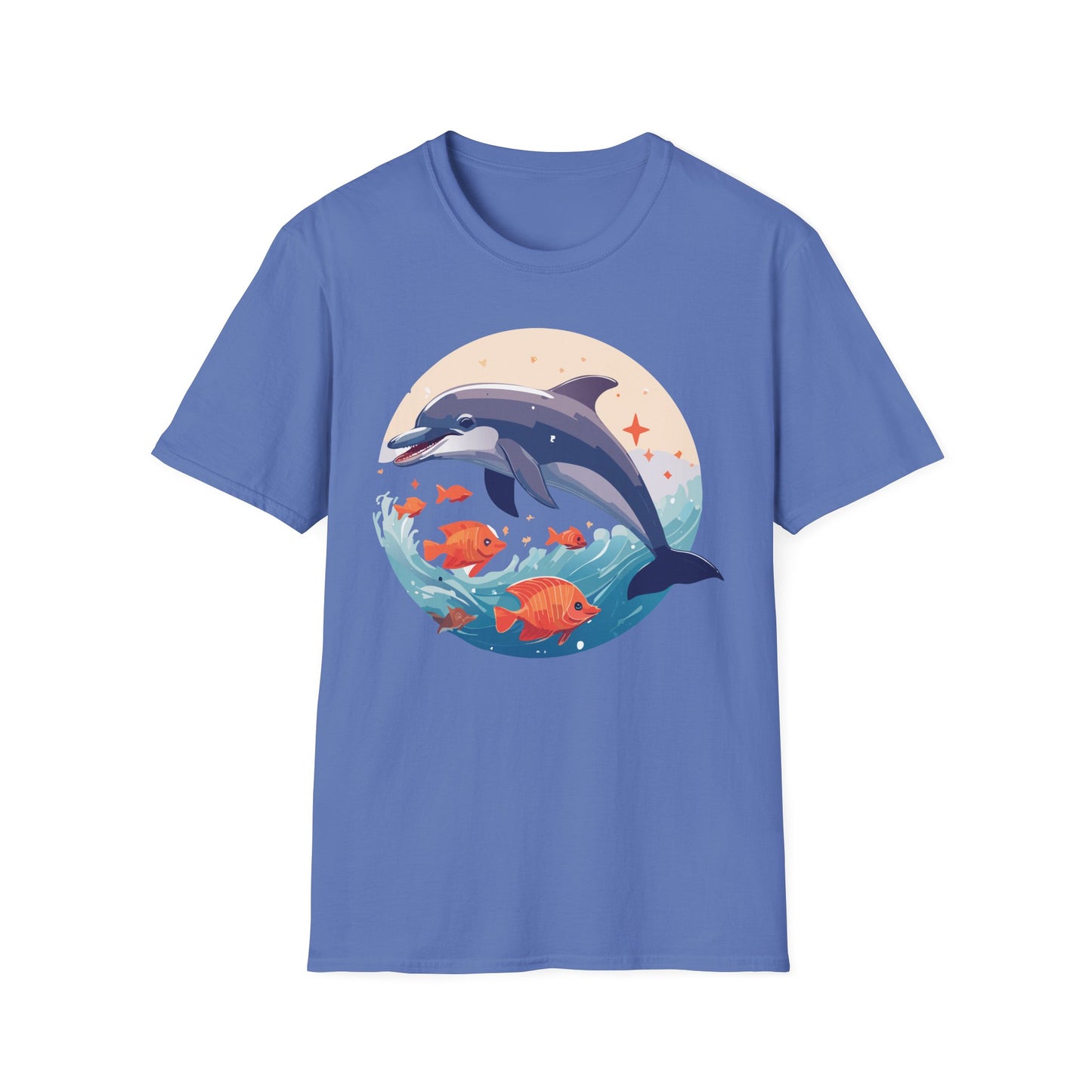 Dolphin Shirts, Shirt with Dolphin, Fish Tee Shirt, Animal Shirt