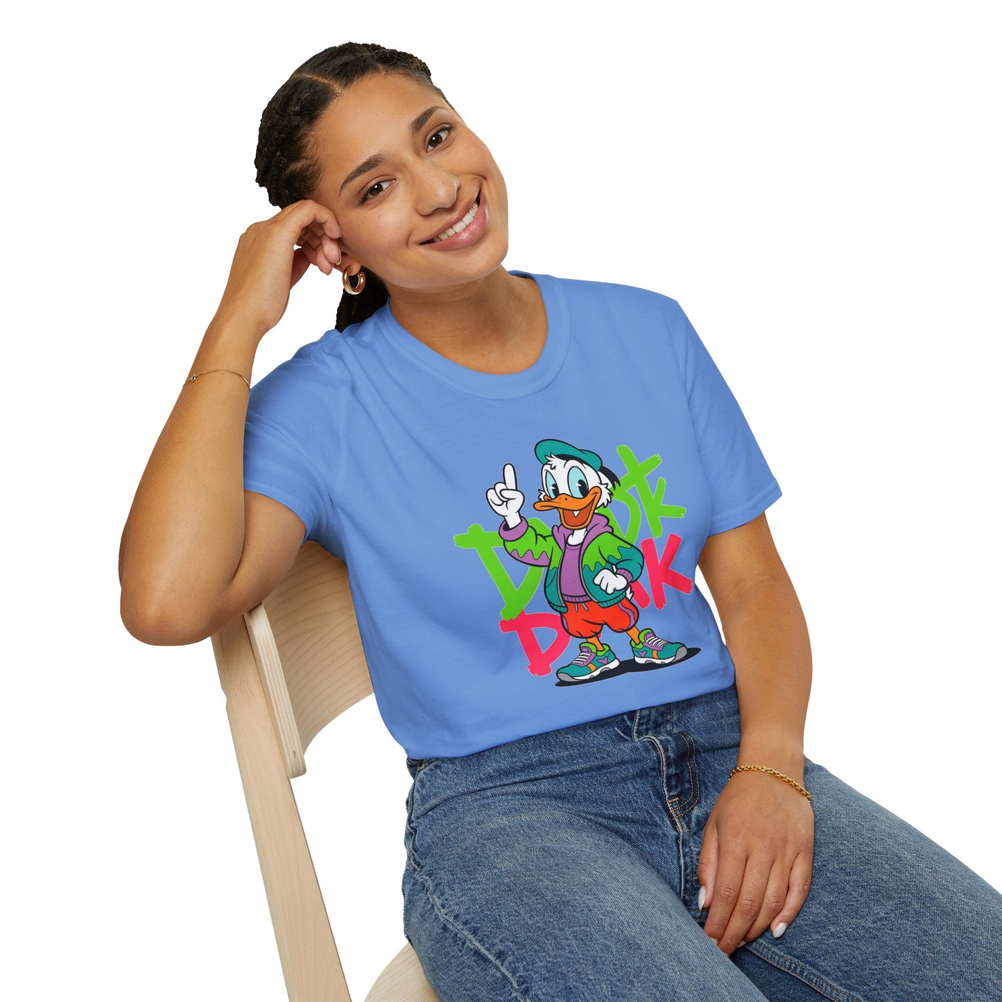 Gildan Softstyle 64000 Unisex Cartoon Animation T Shirt With Funny Animals Tee Apparel
