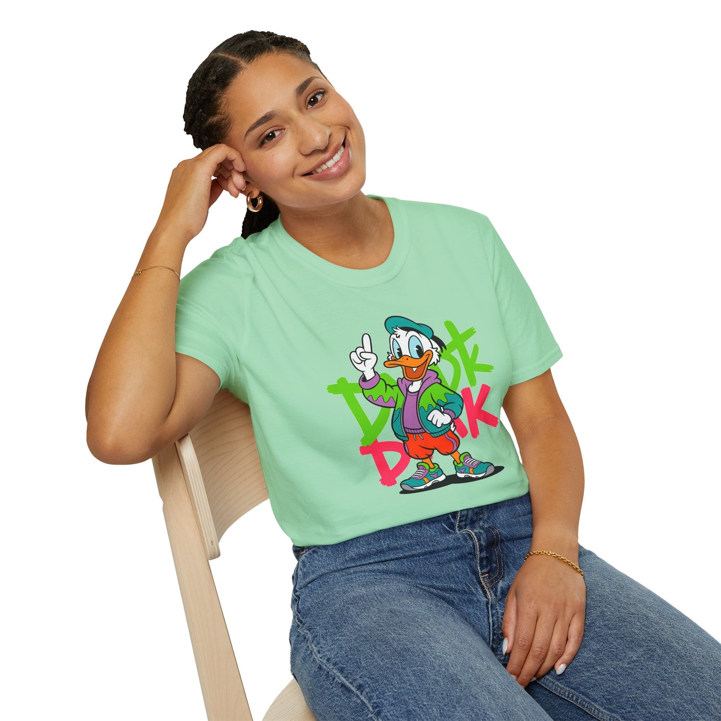 Gildan Softstyle 64000 Unisex Cartoon Animation T Shirt With Funny Animals Tee Apparel