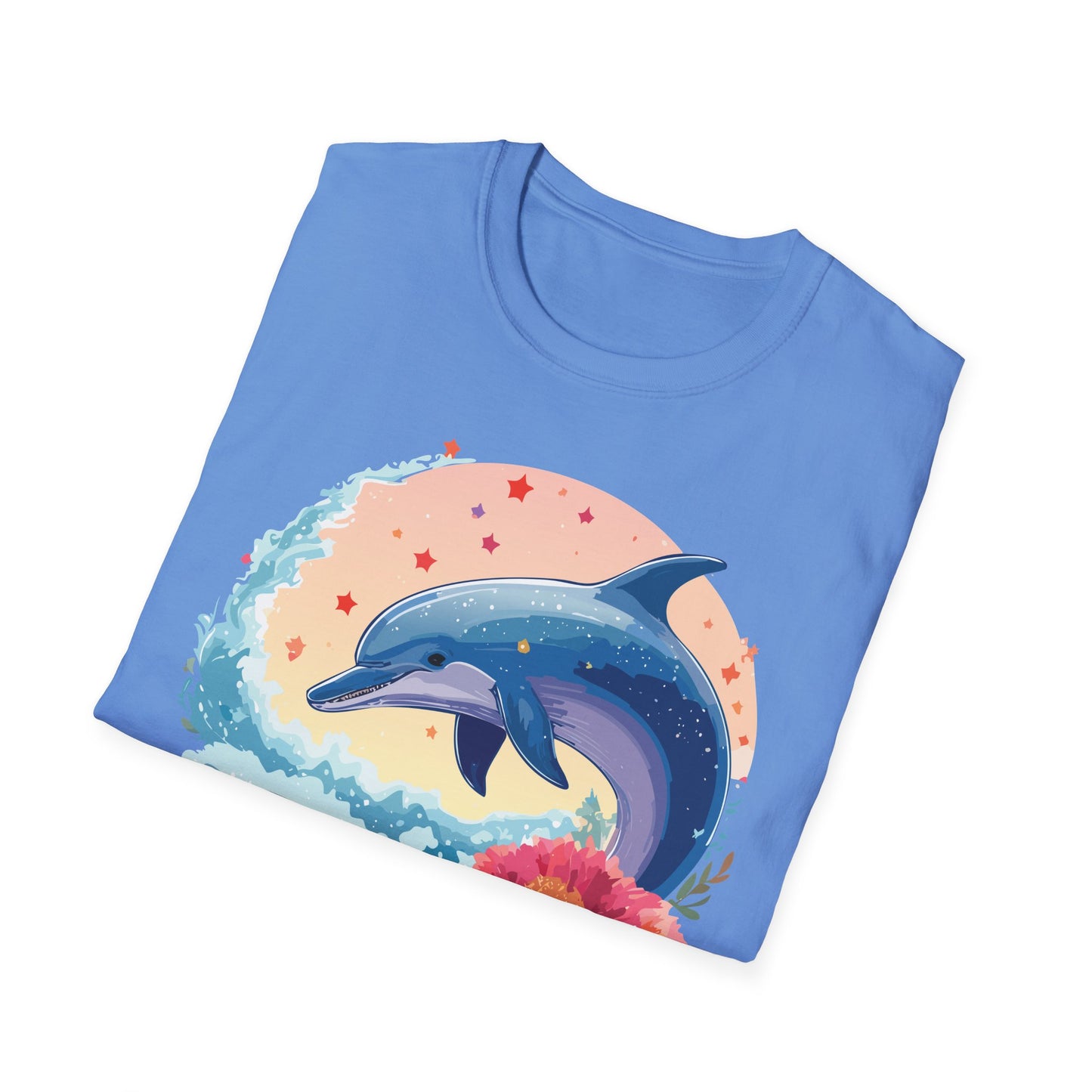 Dolphin Shirts, Shirt with Dolphin, Fish Tee Shirt, Animal Shirt