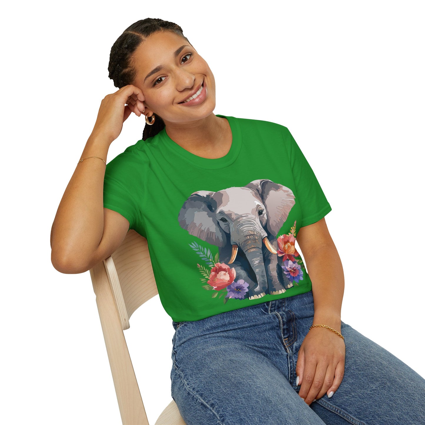 Elephant T-Shirt, Elephant T Shirt, Shirt with Elephant, Shirt with Animal