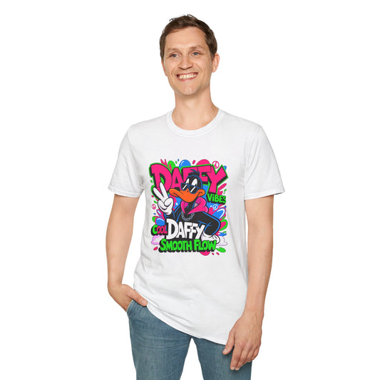 Unisex Cartoon T Shirt With Funny Animals Design Animation Tee Made From Softstyle Cotton