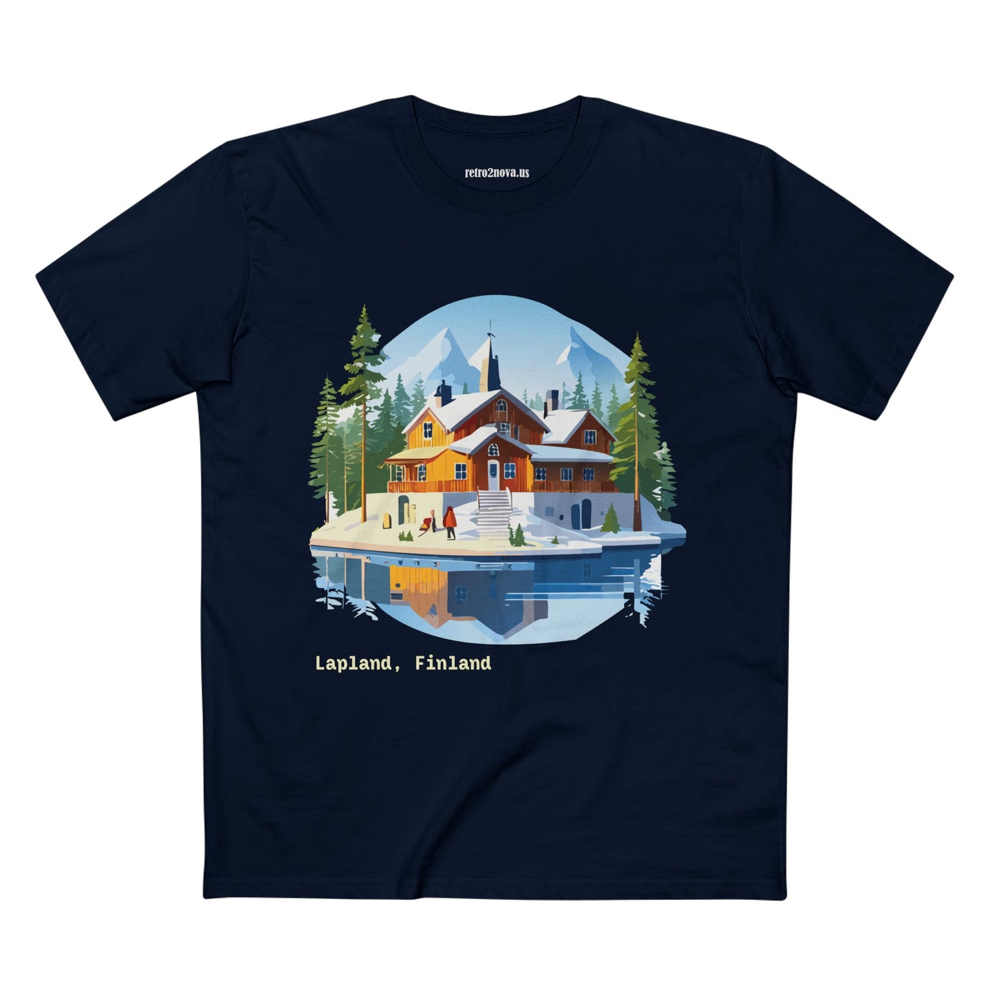 Travel Shirt, Tourist Shirt, Lapland Shirt - retro2nova