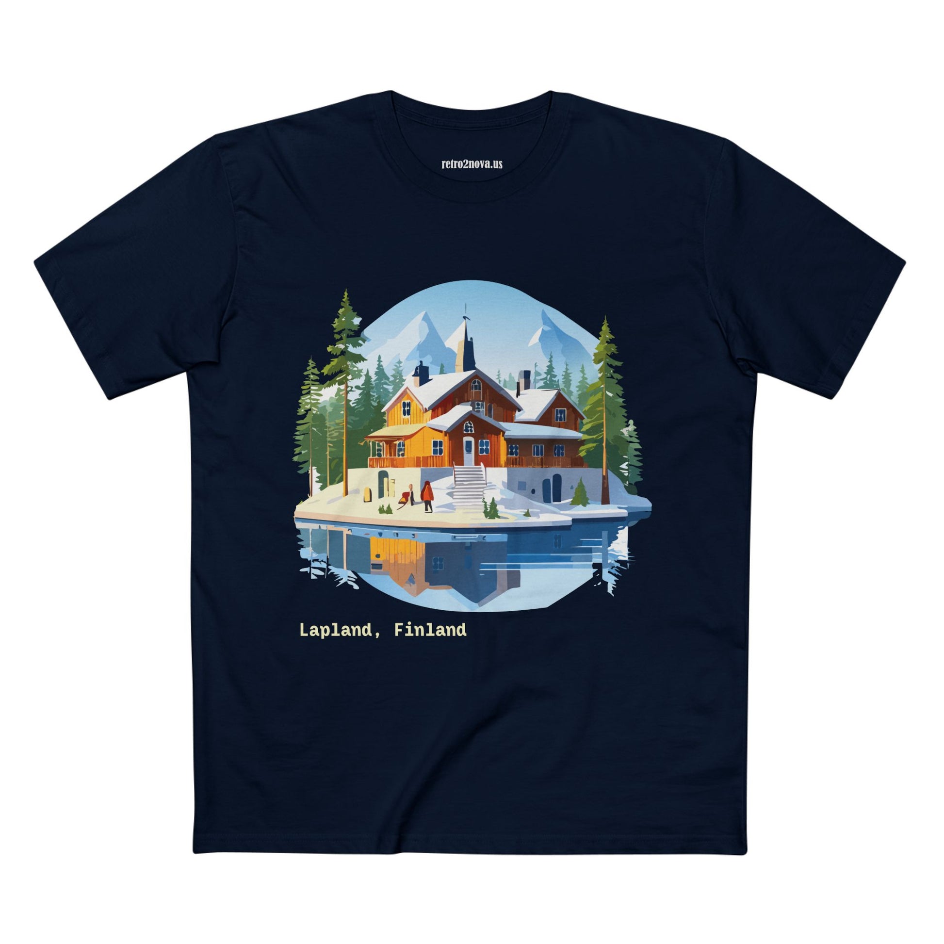Travel Shirt, Tourist Shirt, Lapland Shirt - retro2nova
