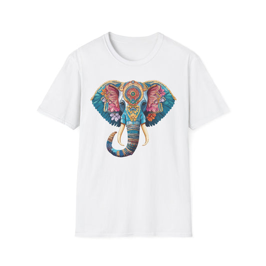 Elephant Shirt, T Shirt with Elephant, Elephant on T Shirt, T Shirt with Animation, Animals Tee Shirt