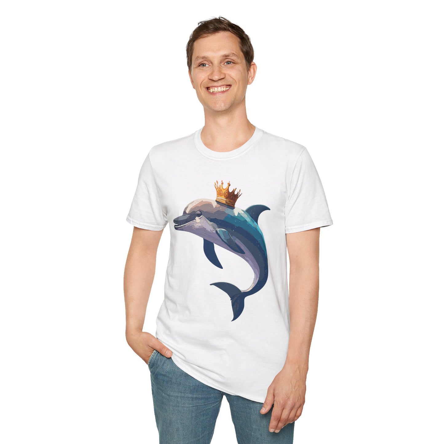 Dolphin Shirts, Shirt with Dolphin, Fish Tee Shirt, Animal Shirt