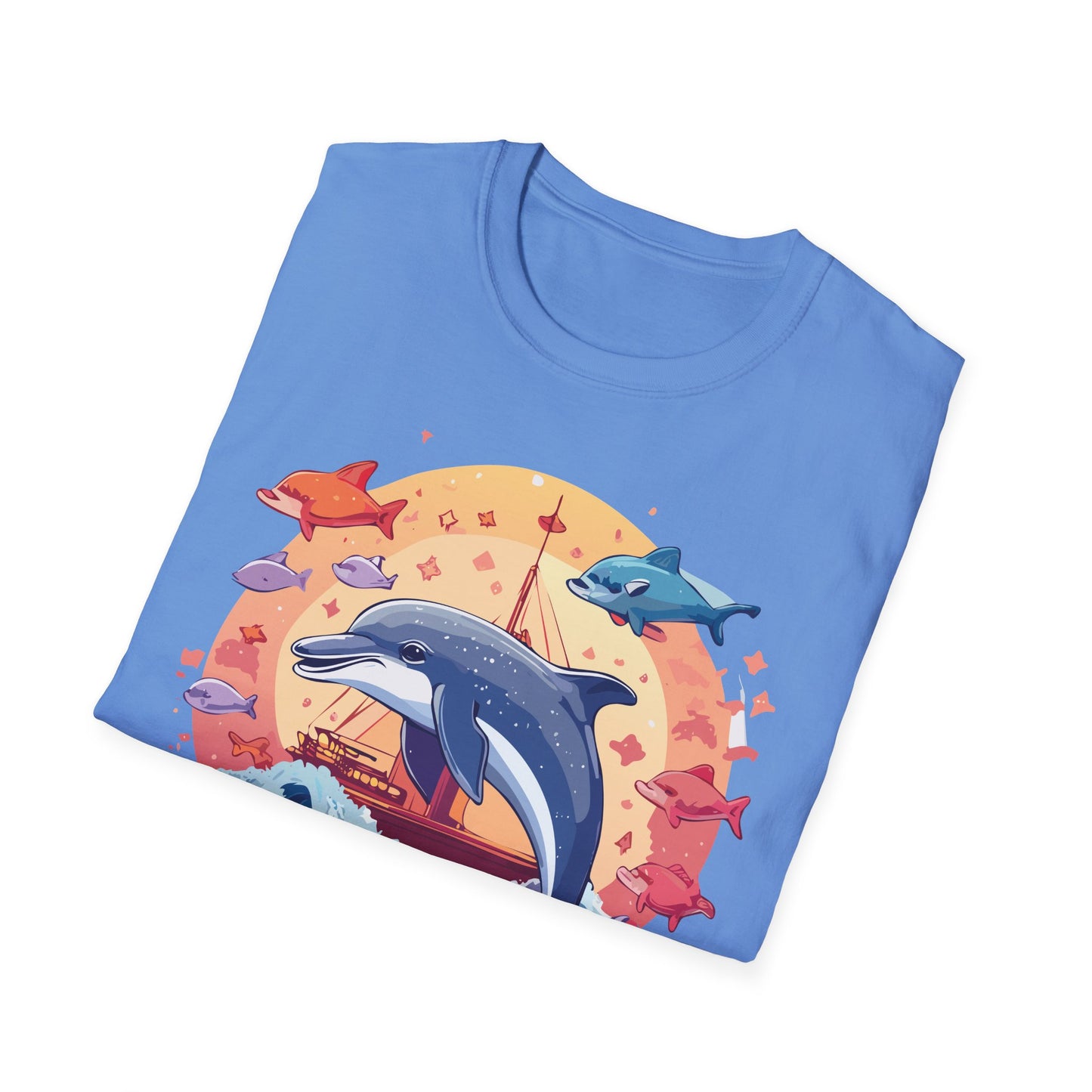 Dolphin Shirts, Shirt with Dolphin, Fish Tee Shirt, Animal Shirt