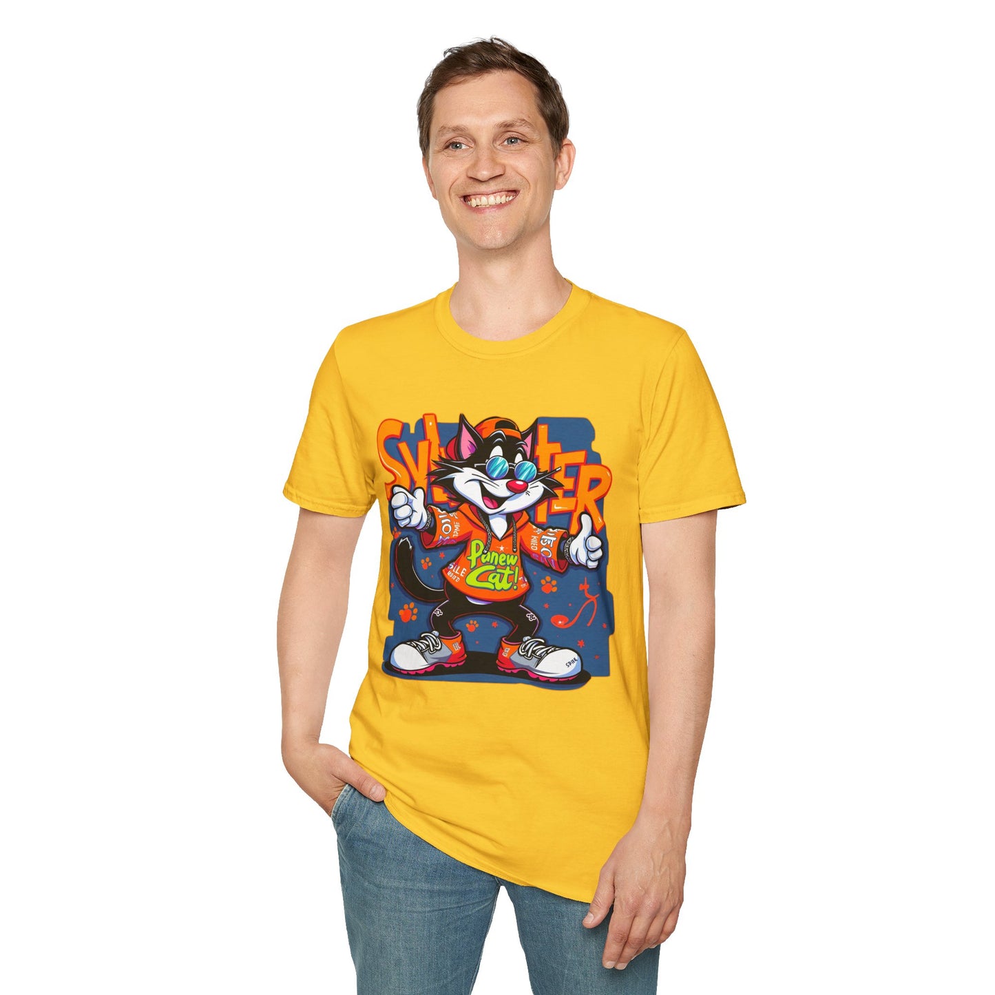 T Shirt with Cartoon, Cartoon on T Shirt, Animation Shirt, T Shirt with Animation, Funny Animals Tee Shirt