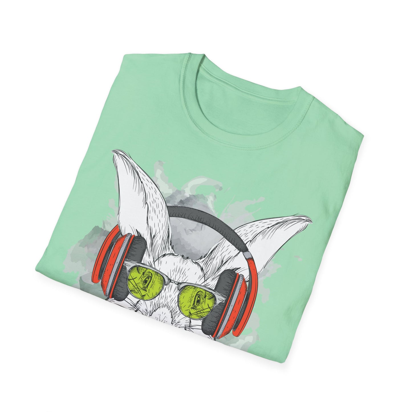 I love Music Animals Shirts, Shirt with Animals, Animals with Headphones Shirt