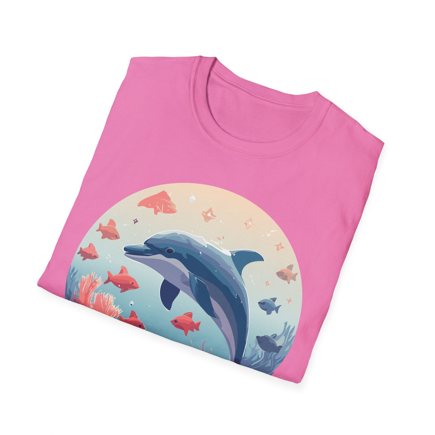 Dolphin Shirts, Shirt with Dolphin, Fish Tee Shirt, Animal Shirt
