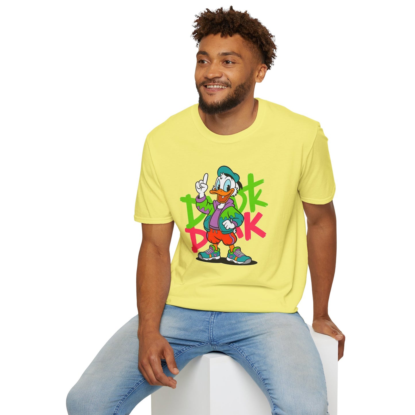 Gildan Softstyle 64000 Unisex Cartoon Animation T Shirt With Funny Animals Tee Apparel
