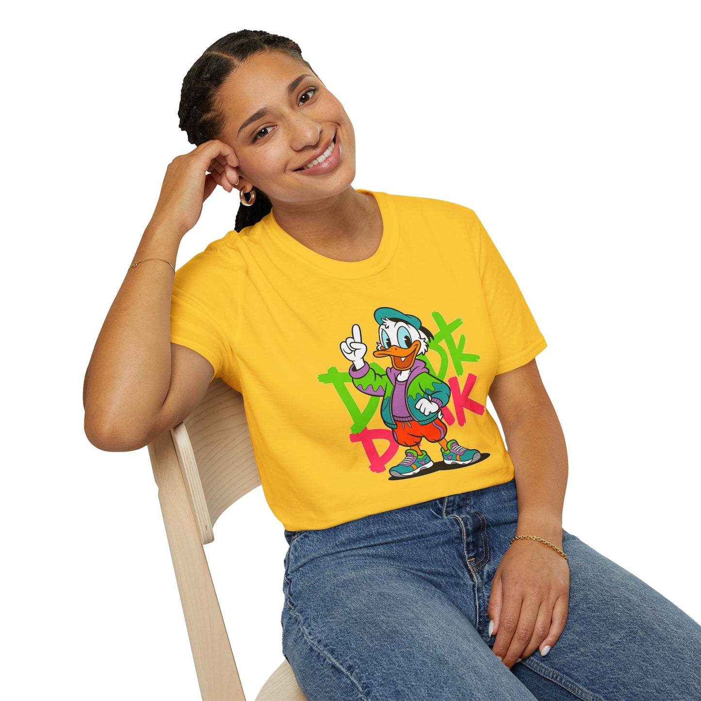 Gildan Softstyle 64000 Unisex Cartoon Animation T Shirt With Funny Animals Tee Apparel