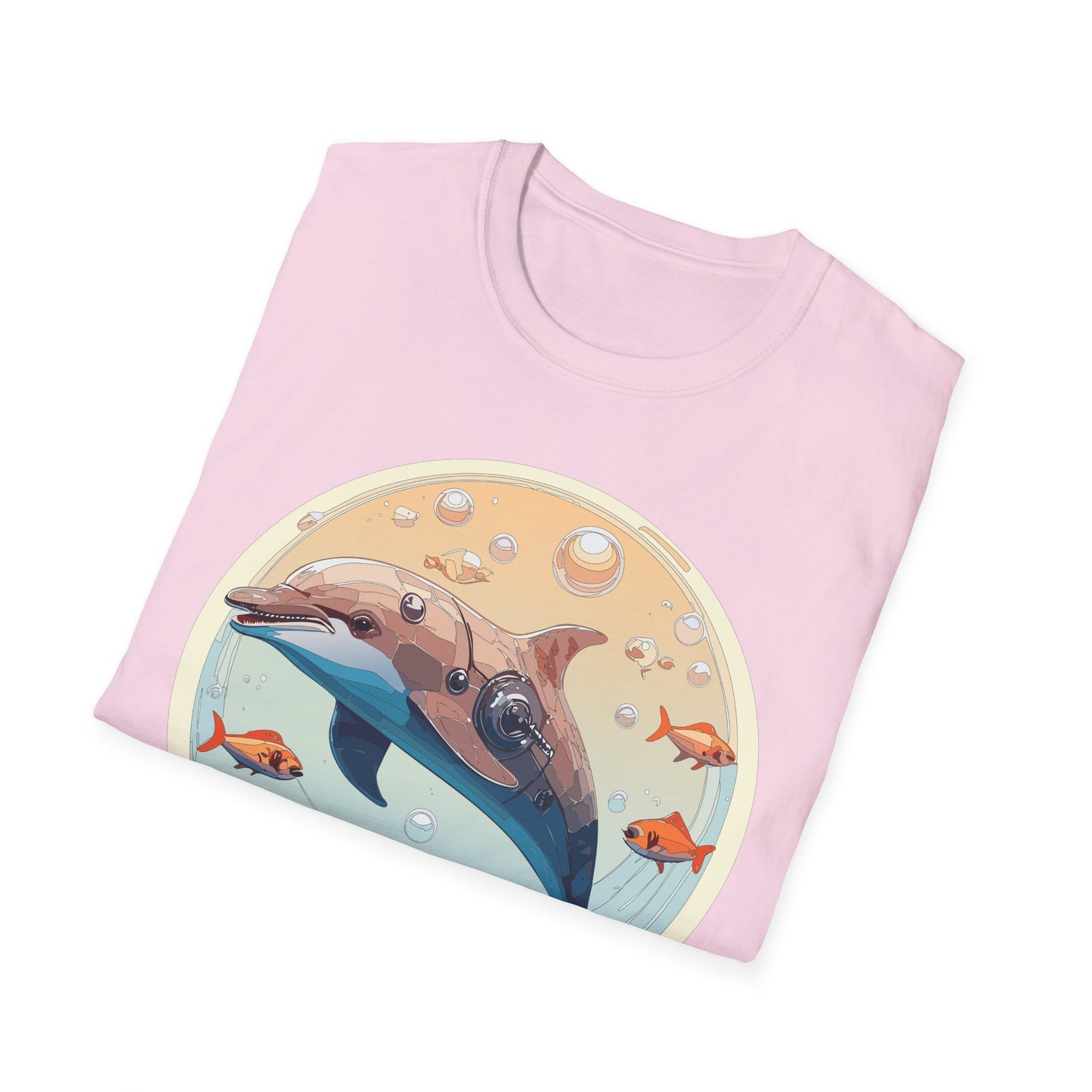Dolphin Shirts, Shirt with Dolphin, Fish Tee Shirt, Animal Shirt