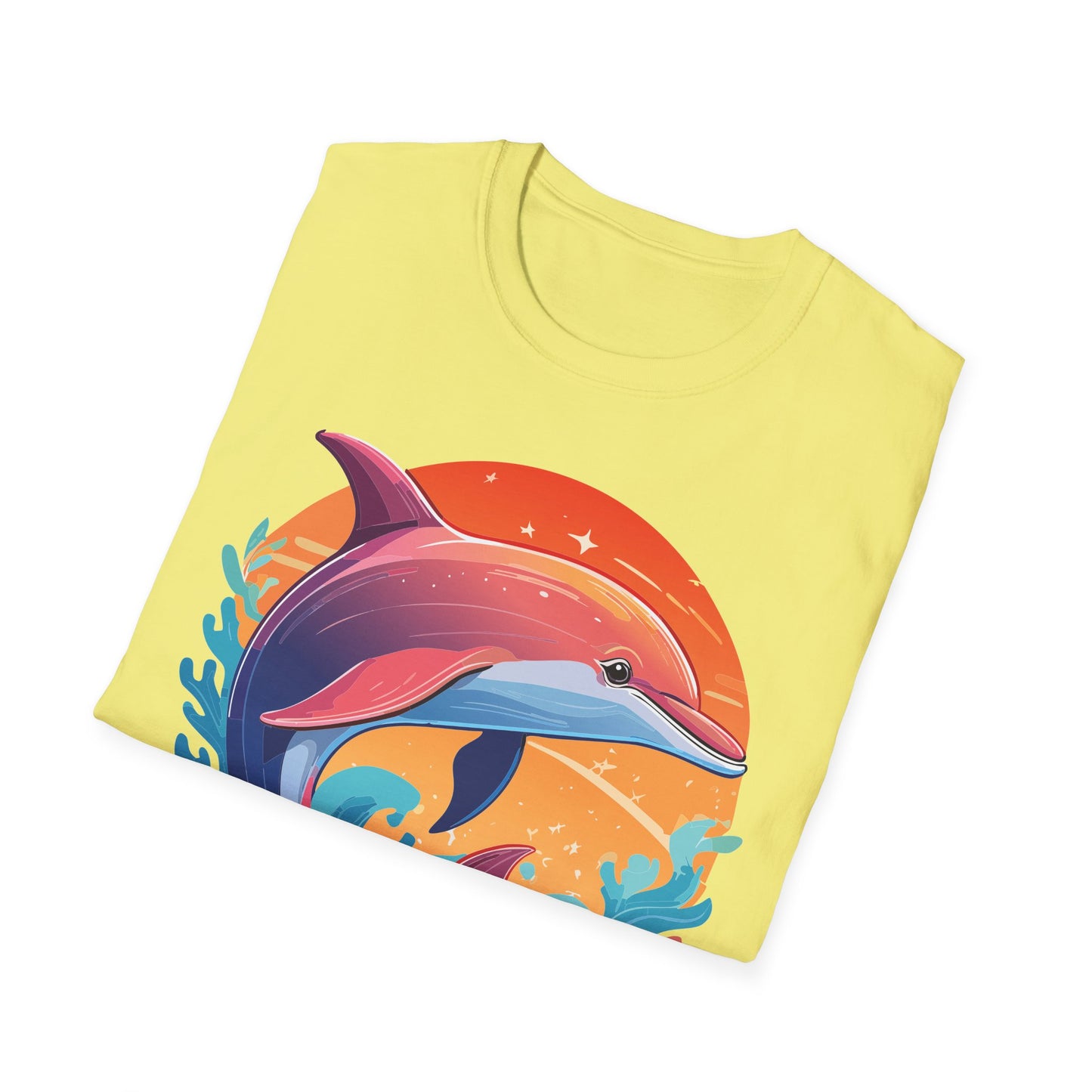 Dolphin Shirts, Shirt with Dolphin, Fish Tee Shirt, Animal Shirt