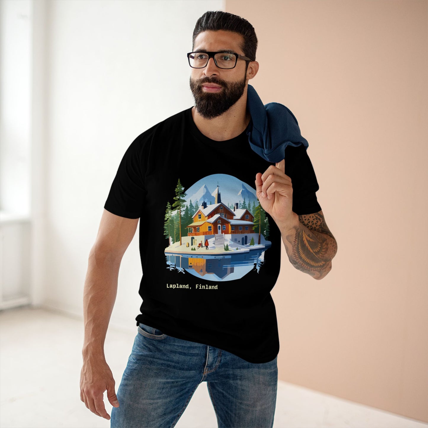 Travel Shirt, Tourist Shirt, Lapland Shirt - retro2nova