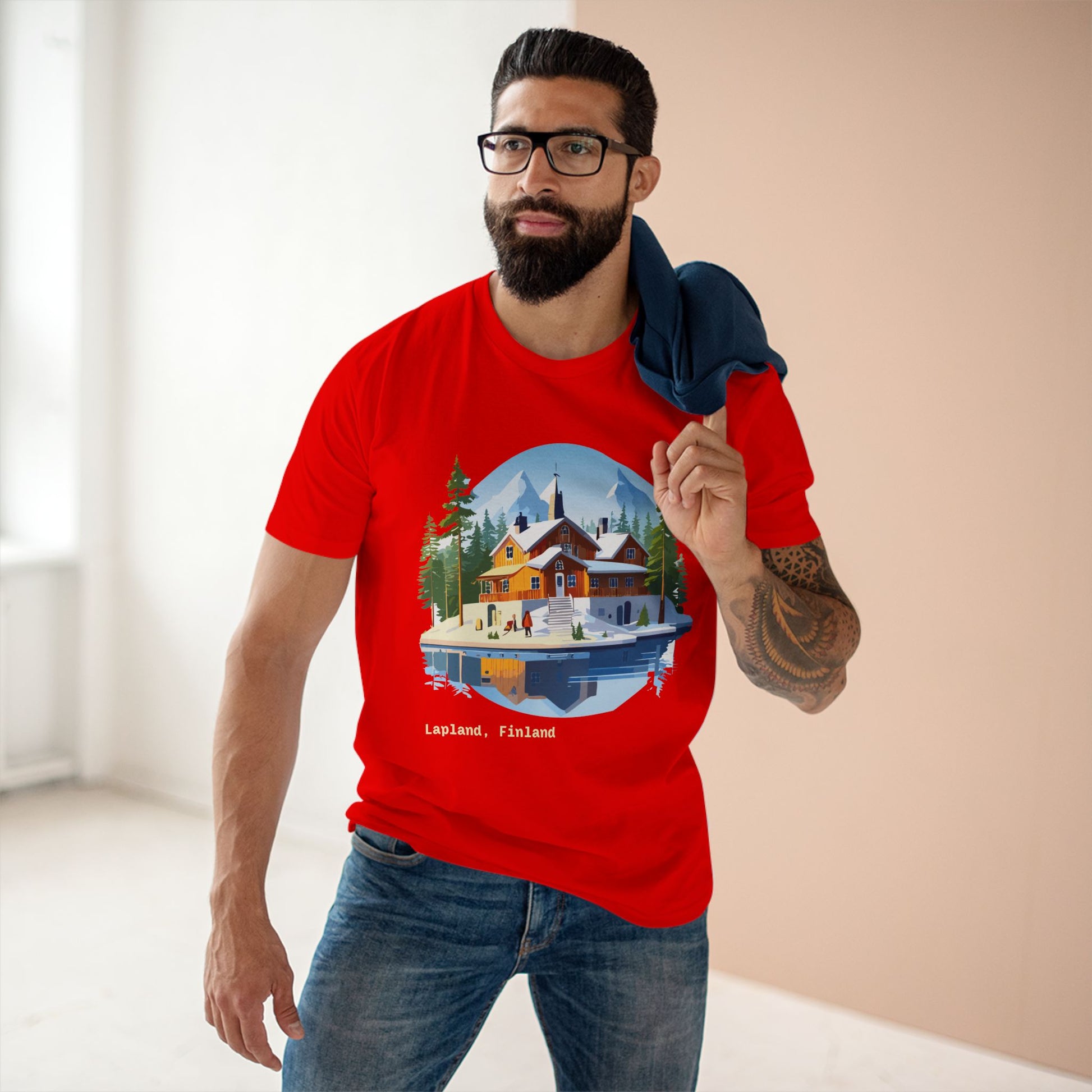 Travel Shirt, Tourist Shirt, Lapland Shirt - retro2nova
