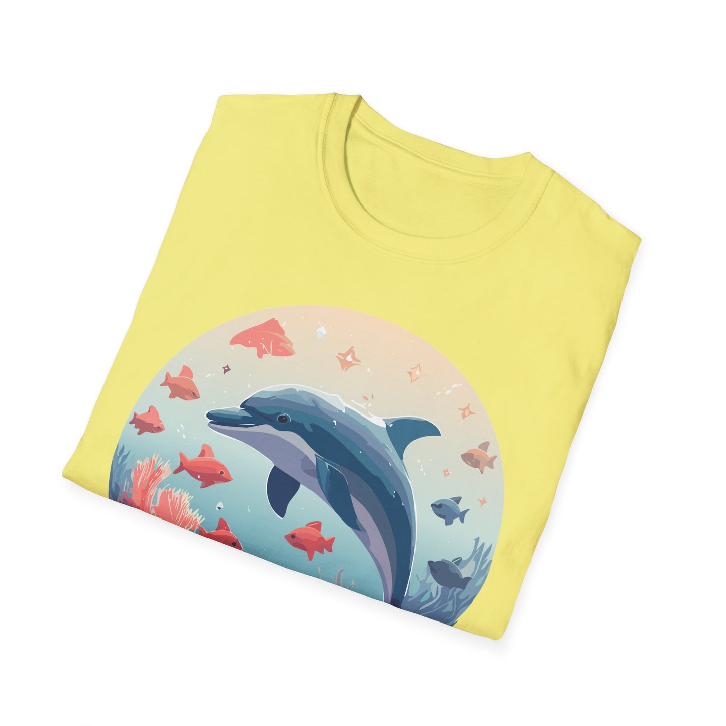 Dolphin Shirts, Shirt with Dolphin, Fish Tee Shirt, Animal Shirt
