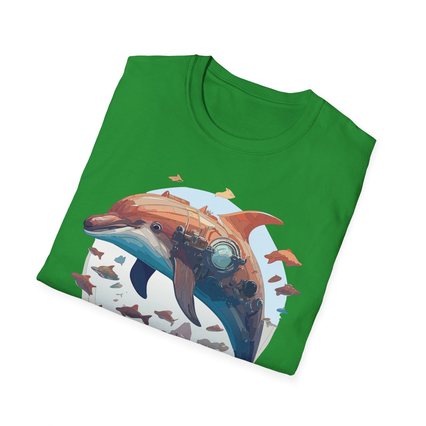 Dolphin Shirts, Shirt with Dolphin, Fish Tee Shirt, Animal Shirt