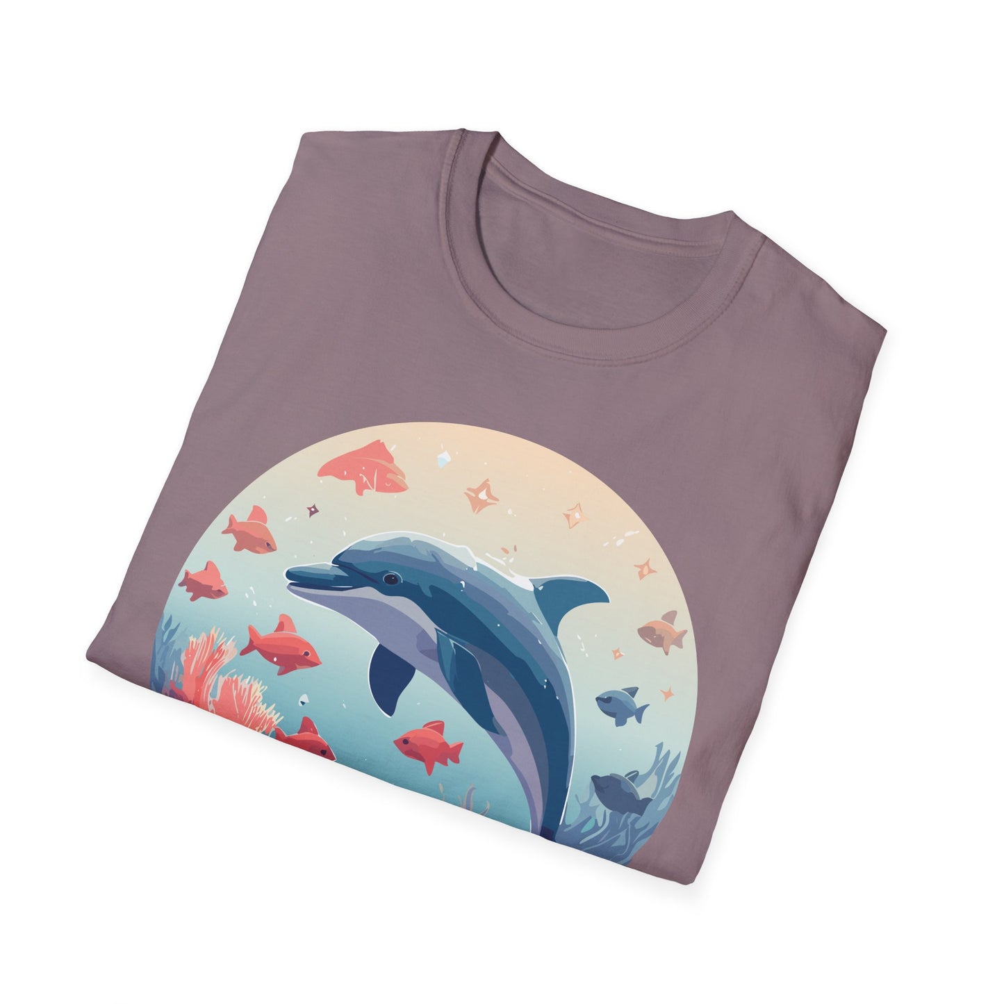 Dolphin Shirts, Shirt with Dolphin, Fish Tee Shirt, Animal Shirt