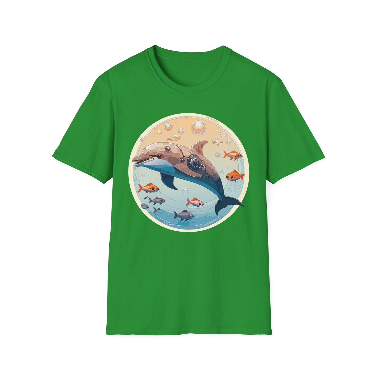 Dolphin Shirts, Shirt with Dolphin, Fish Tee Shirt, Animal Shirt