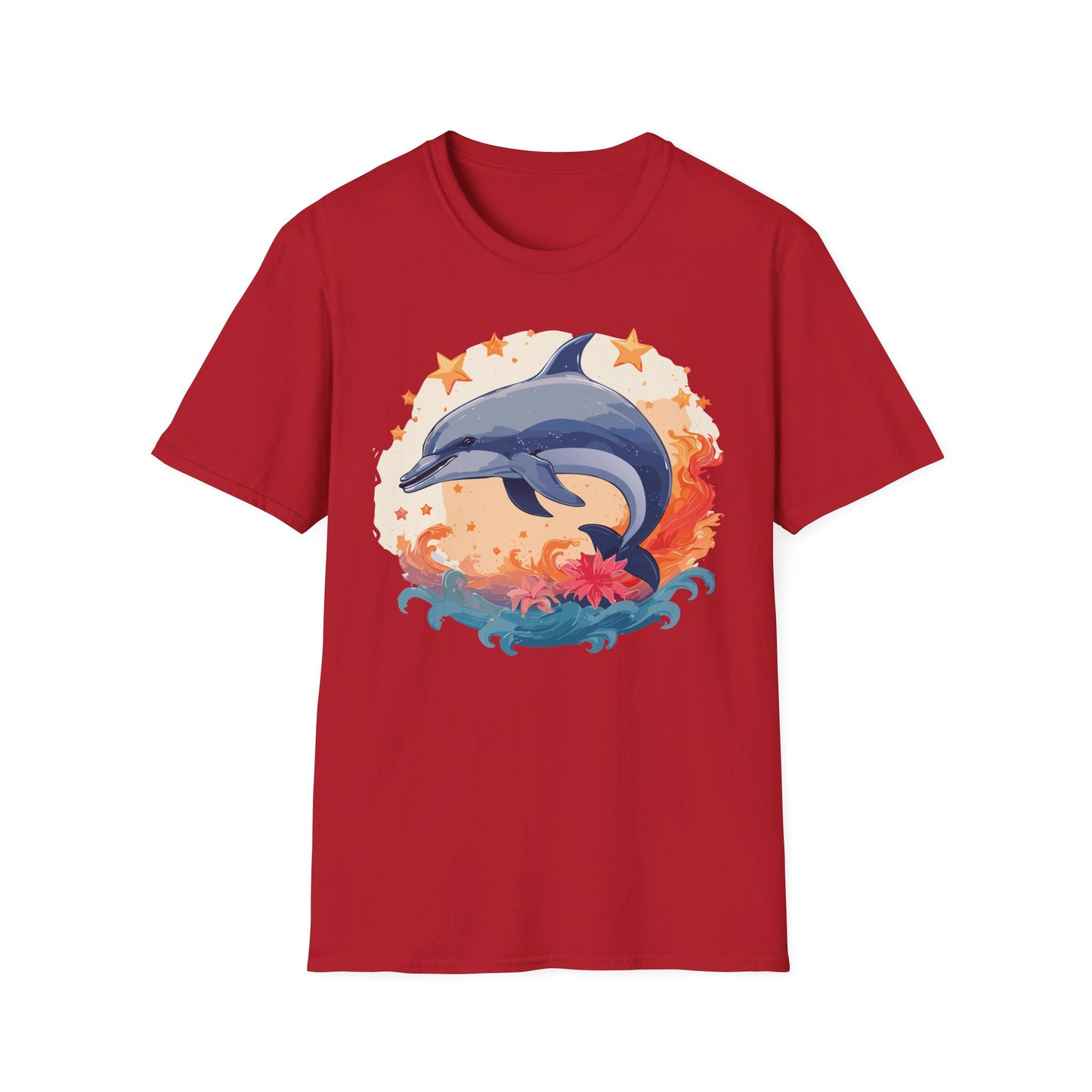 Dolphin Shirts, Shirt with Dolphin, Fish Tee Shirt, Animal Shirt
