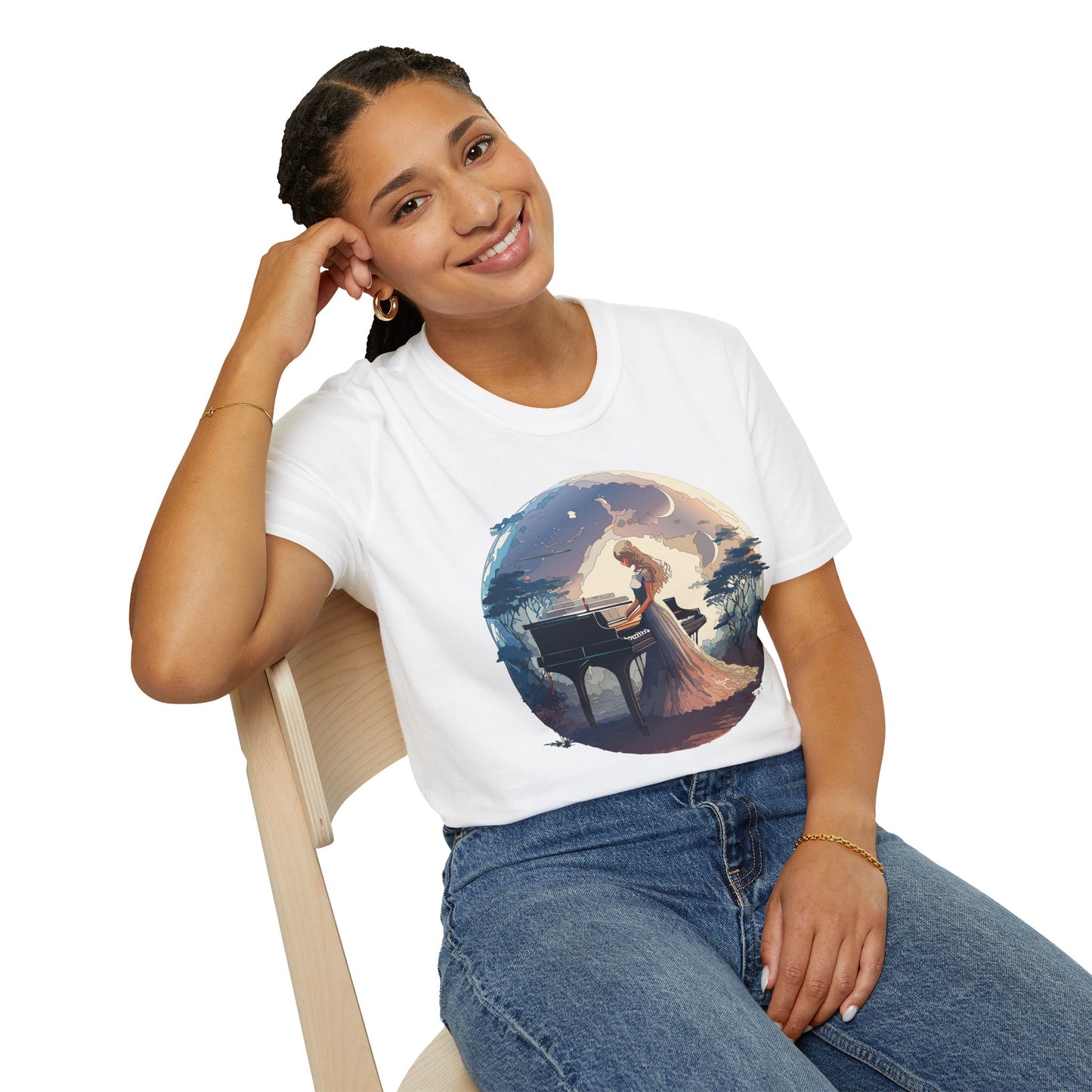 Womens T Shirts, Ladies Graphic T Shirts, Art Design Shirt