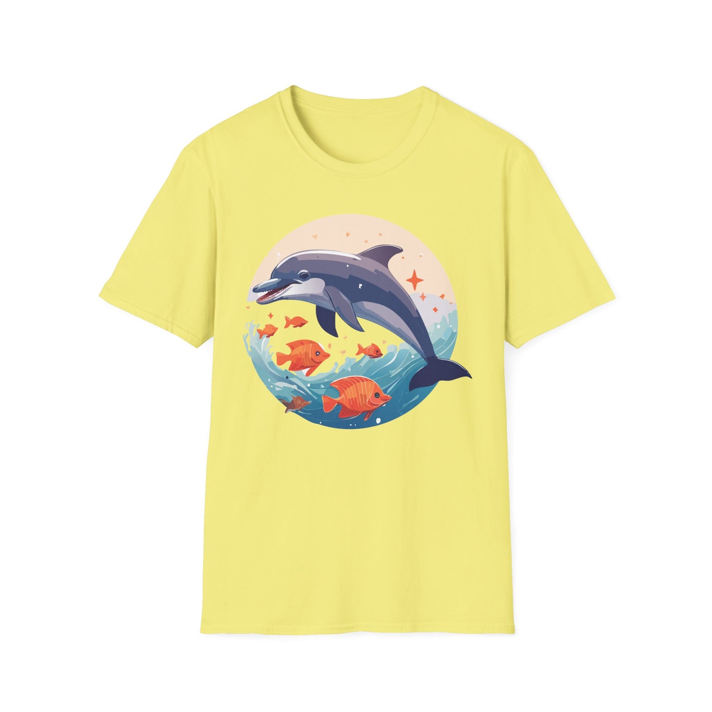 Dolphin Shirts, Shirt with Dolphin, Fish Tee Shirt, Animal Shirt