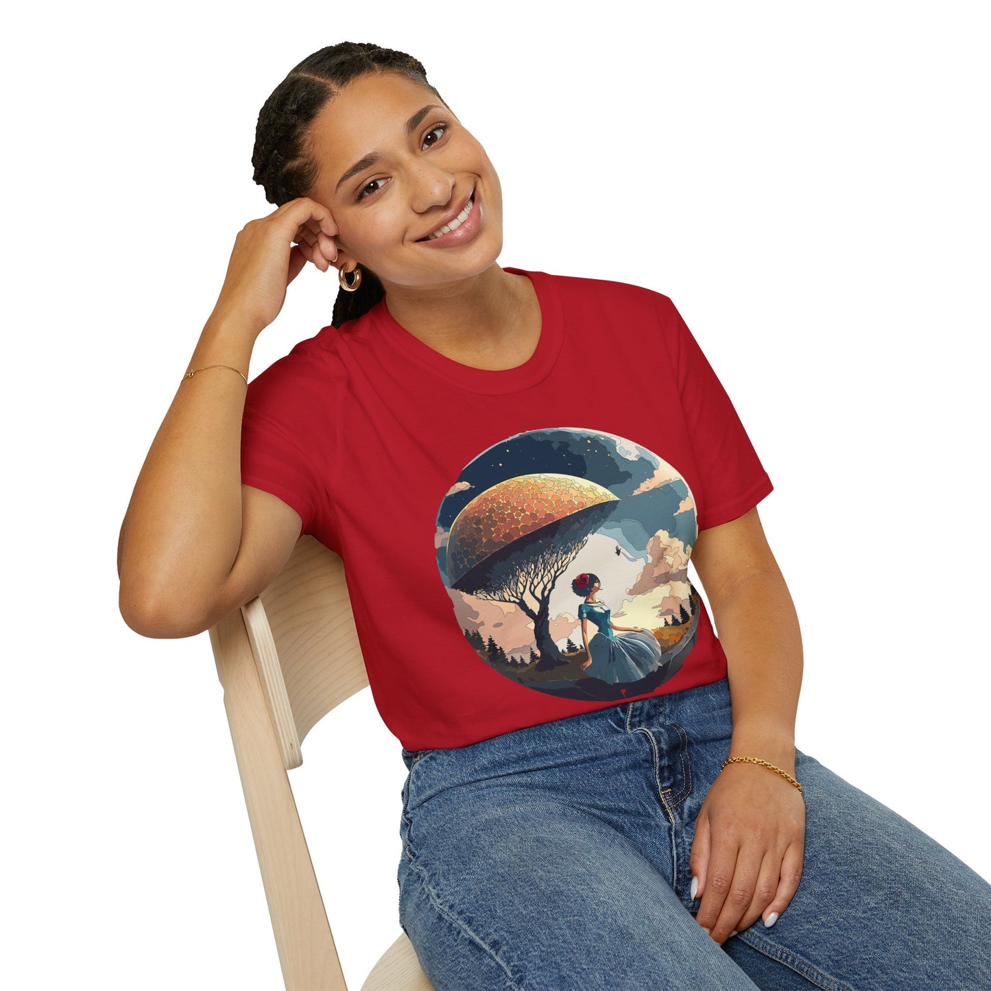 Womens T Shirts, Ladies Graphic T Shirts, Art Design Shirt