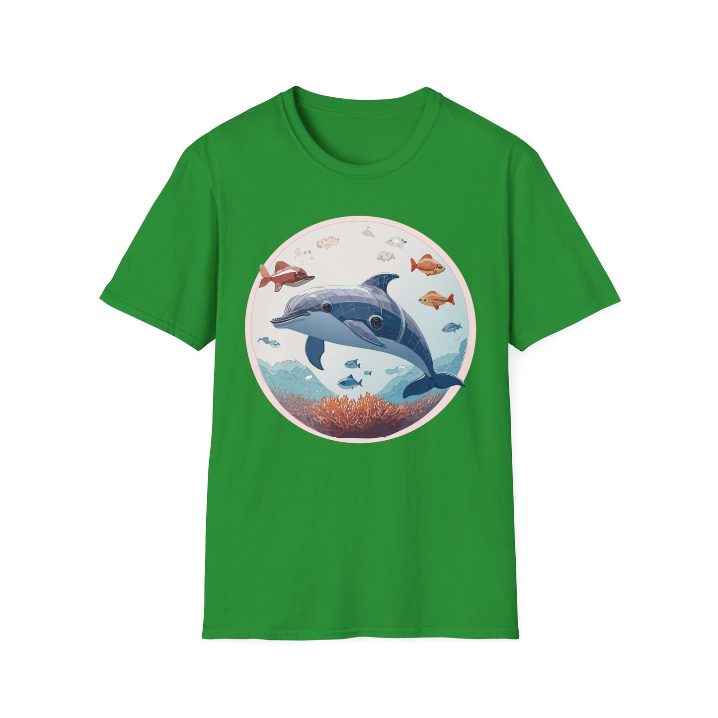 Dolphin Shirts, Shirt with Dolphin, Fish Tee Shirt, Animal Shirt