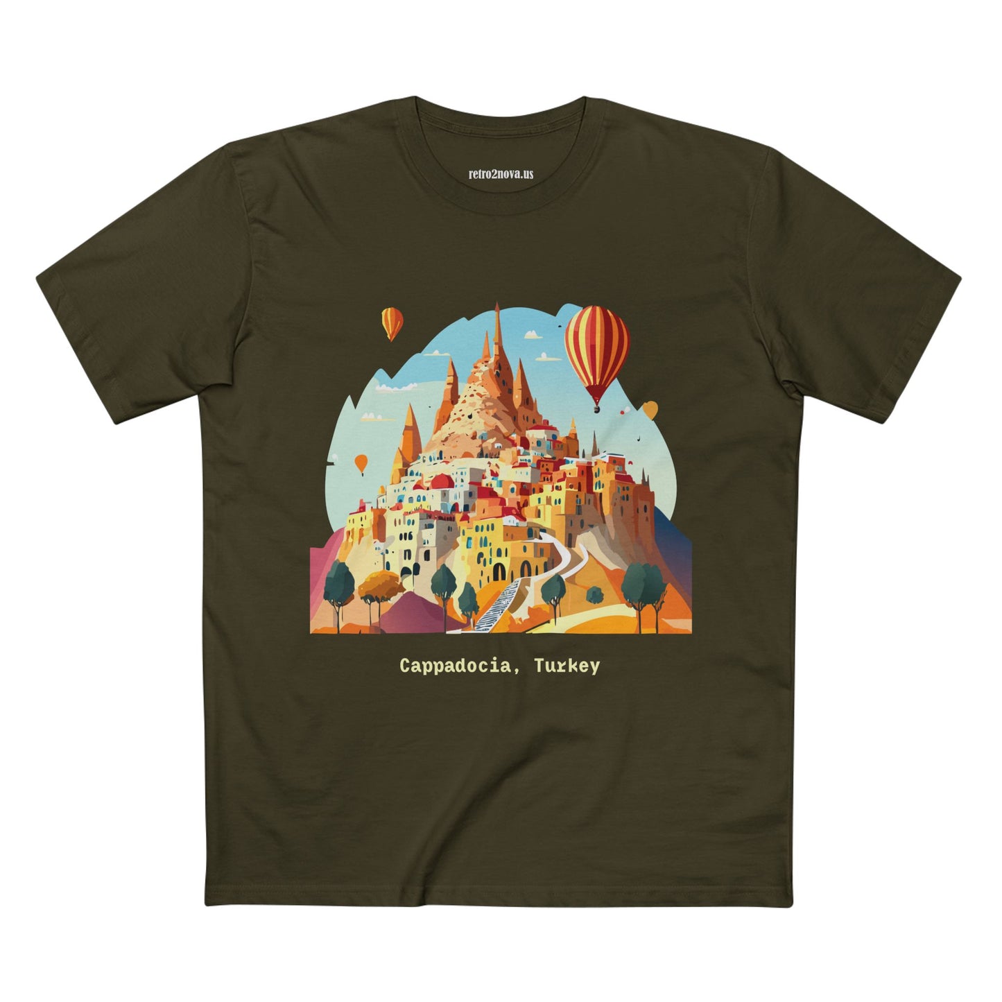 Travel Shirt, Tourist Shirt, Cappadocia Shirt - retro2nova