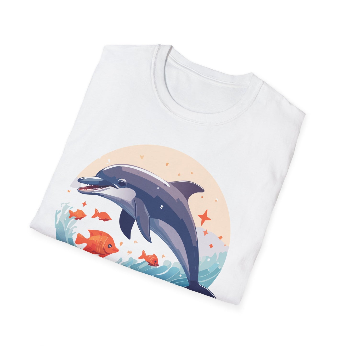 Dolphin Shirts, Shirt with Dolphin, Fish Tee Shirt, Animal Shirt