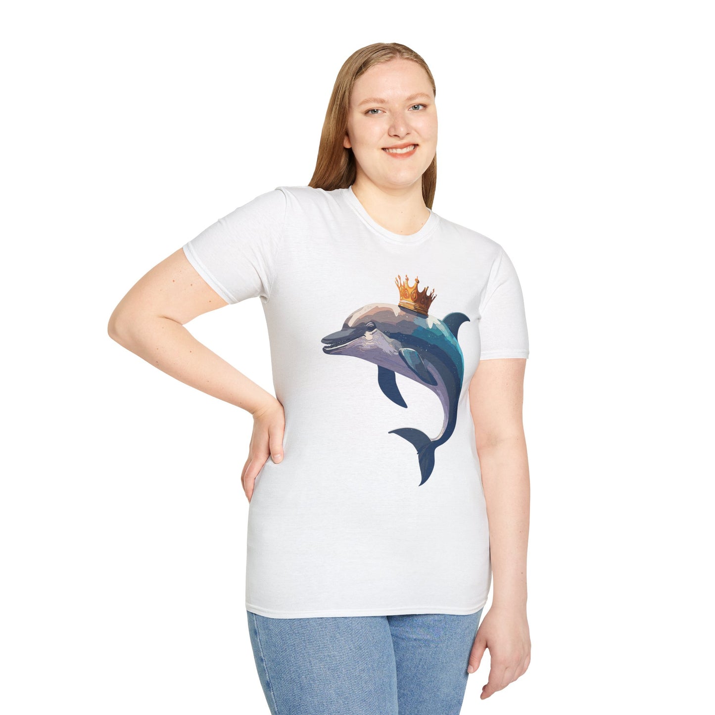 Dolphin Shirts, Shirt with Dolphin, Fish Tee Shirt, Animal Shirt