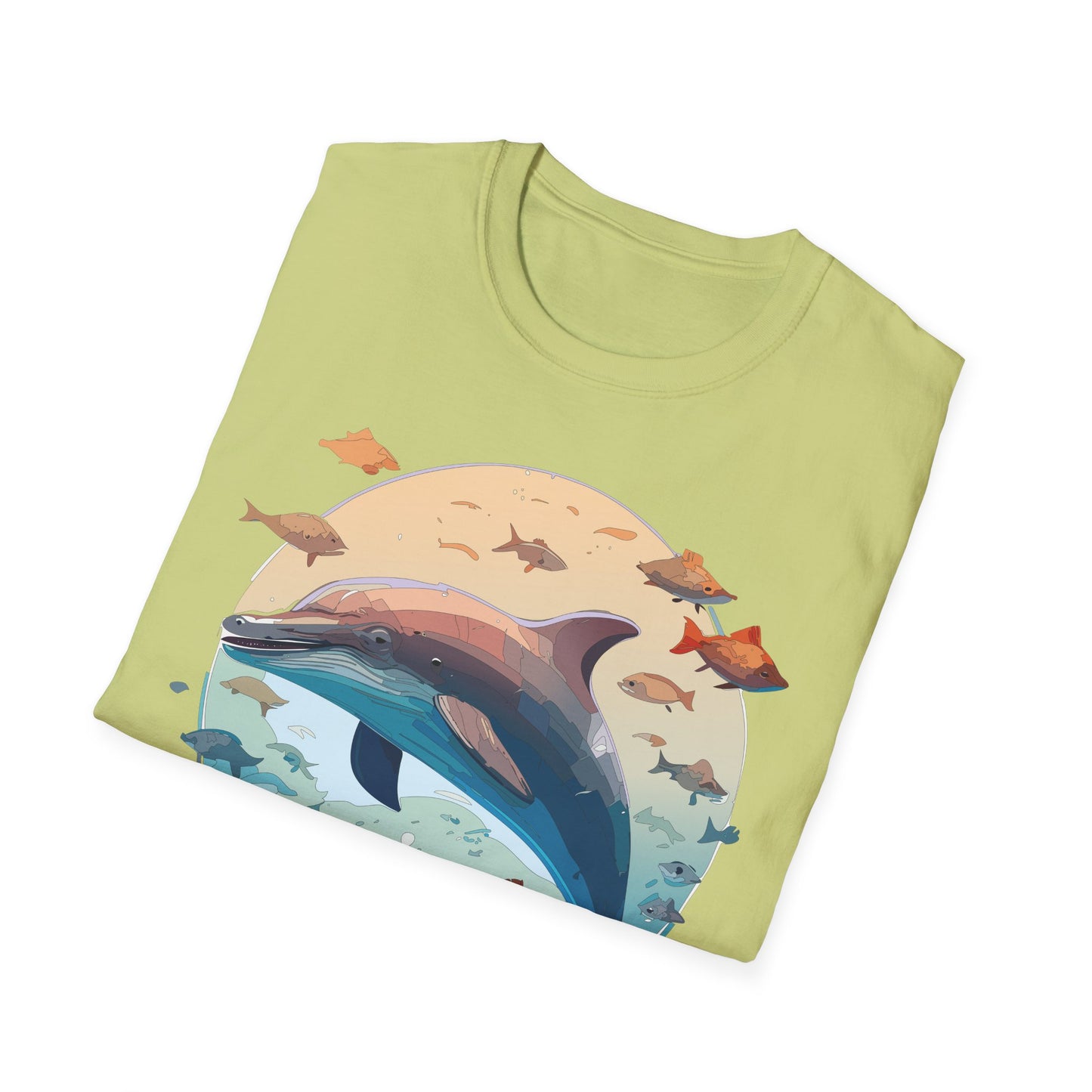 Dolphin Shirts, Shirt with Dolphin, Fish Tee Shirt, Animal Shirt