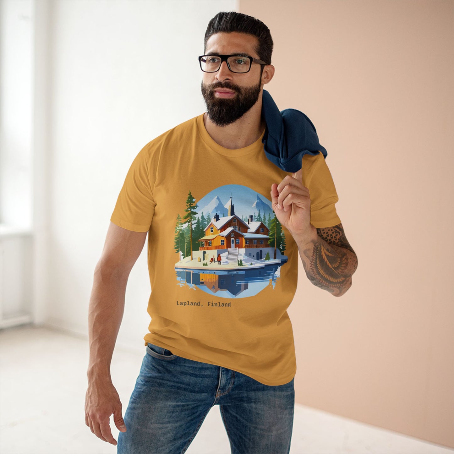Travel Shirt, Tourist Shirt, Lapland Shirt - retro2nova