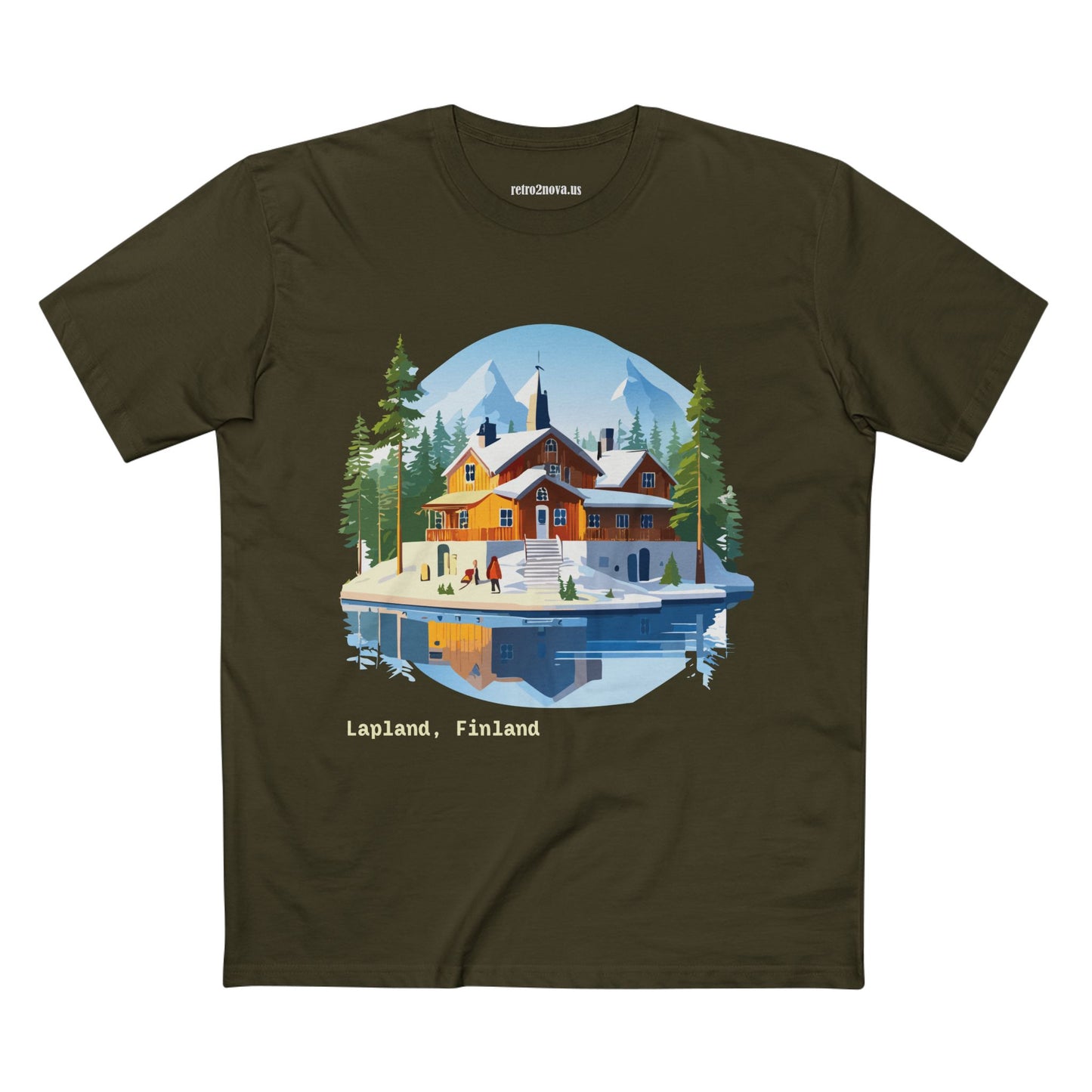 Travel Shirt, Tourist Shirt, Lapland Shirt - retro2nova